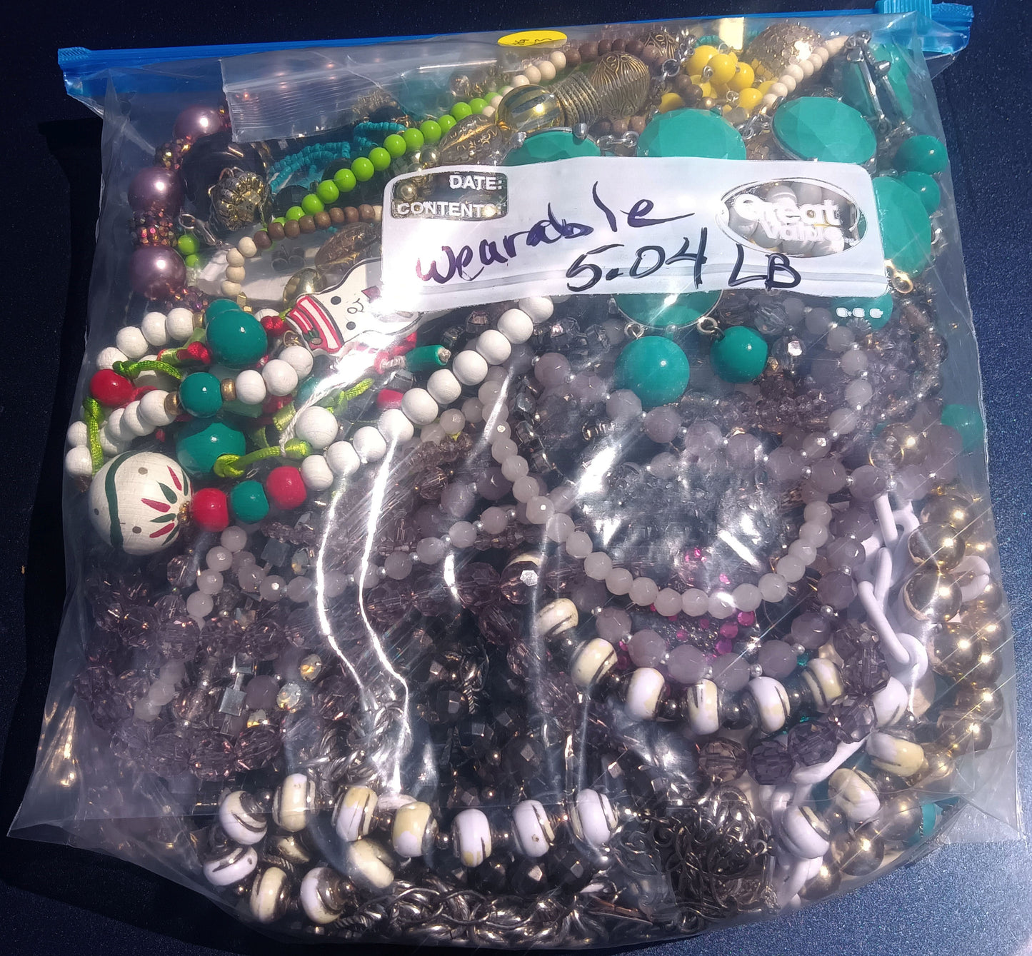 Wearable Mixed Costume Jewelry Mystery Bag #3