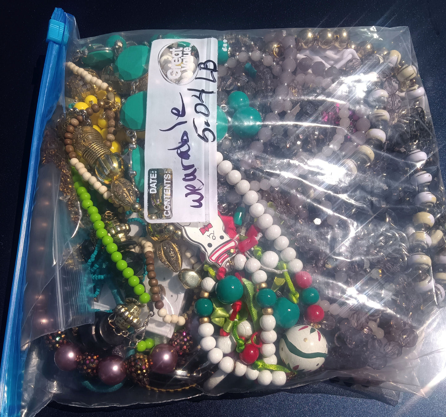 Wearable Mixed Costume Jewelry Mystery Bag #3