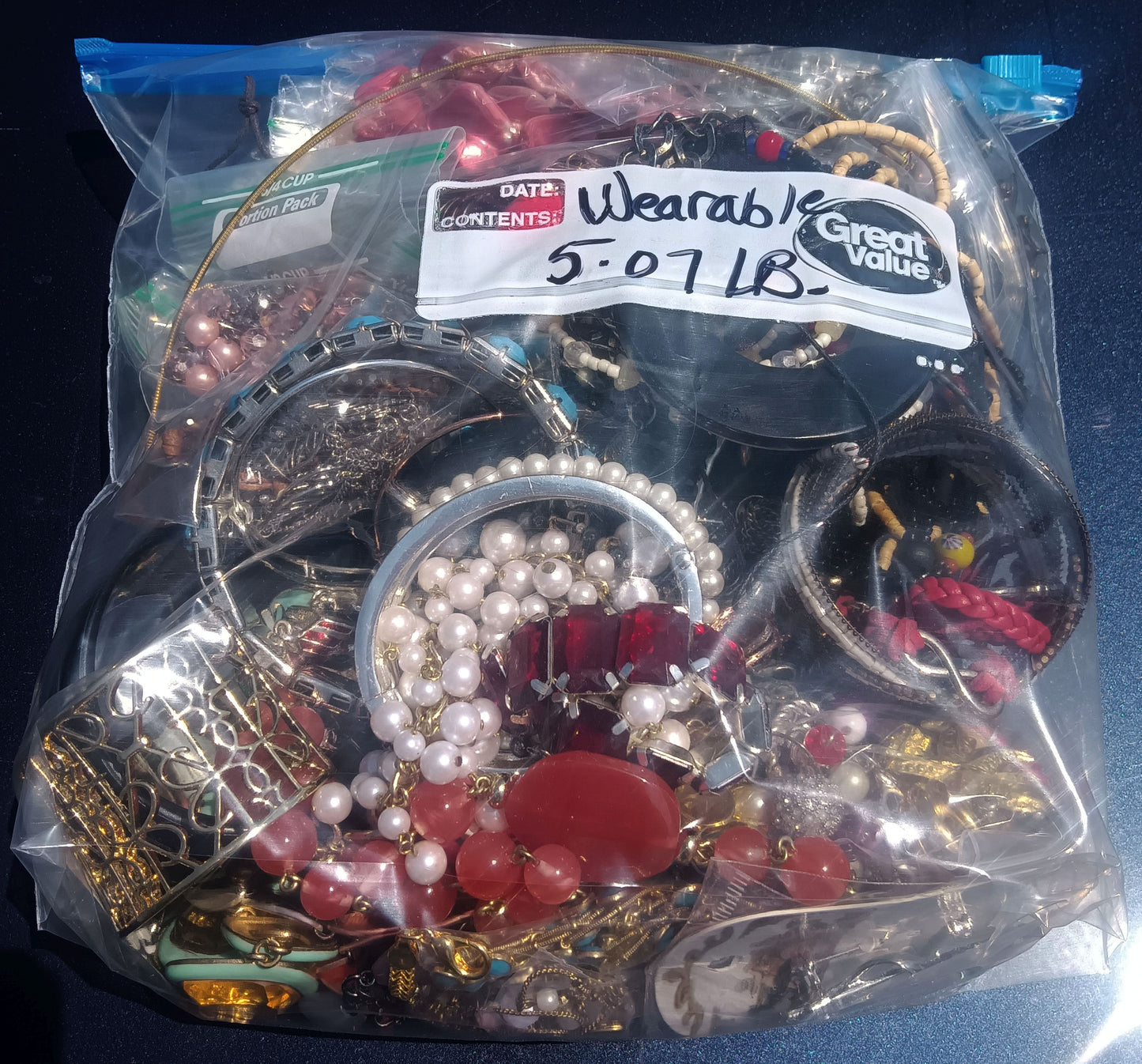 Wearable Mixed Costume Jewelry Mystery Bag #5