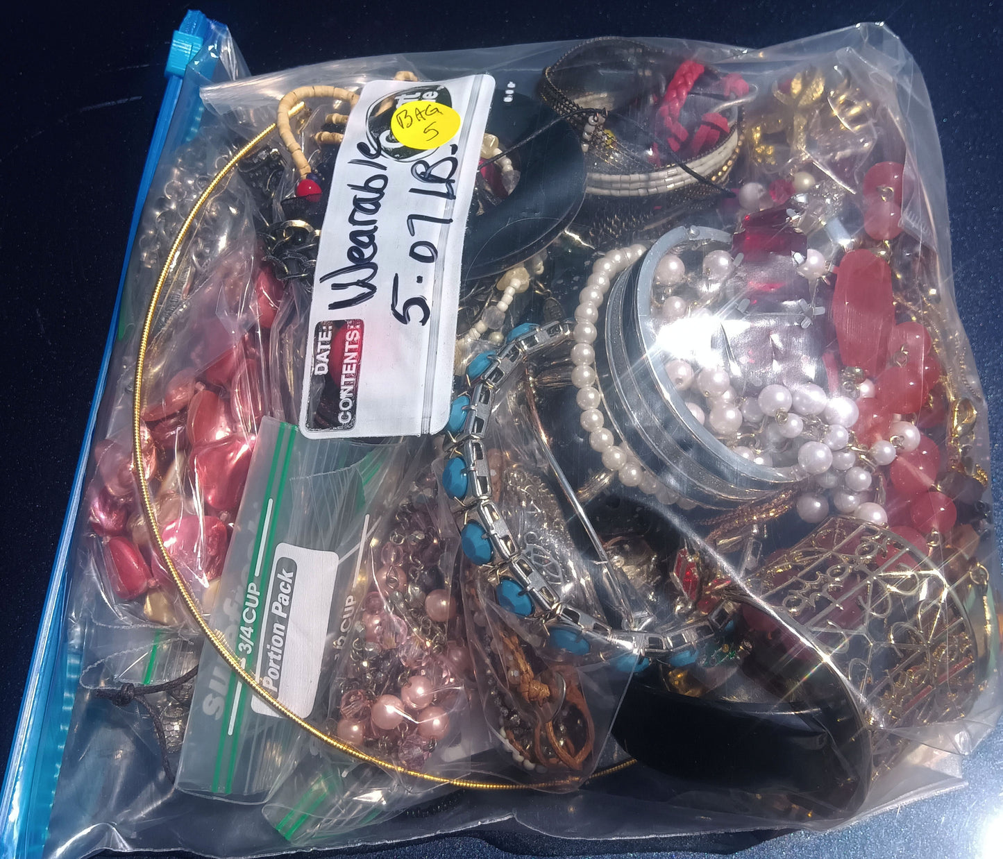 Wearable Mixed Costume Jewelry Mystery Bag #5