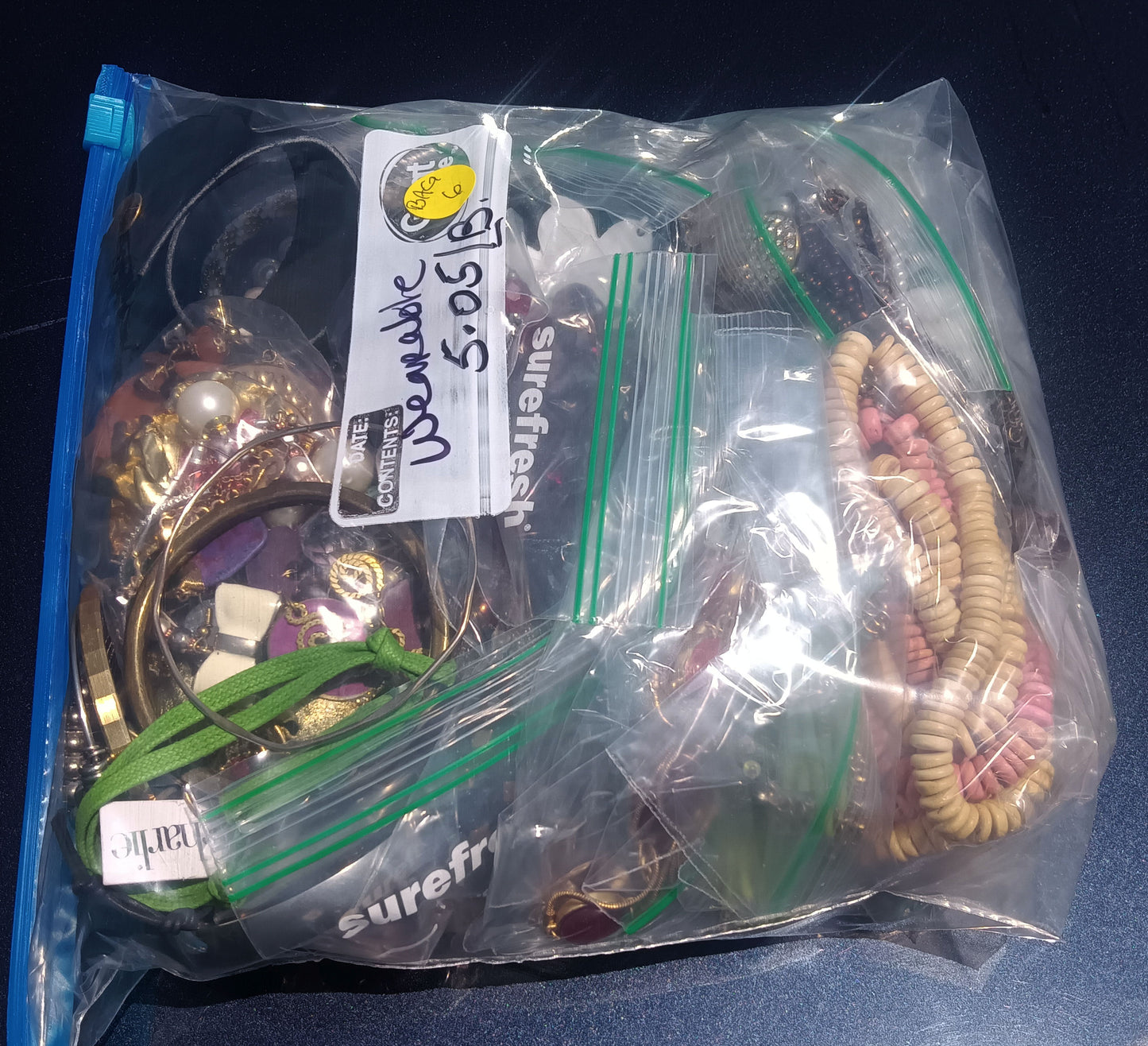 Wearable Mixed Costume Jewelry Mystery Bag #6