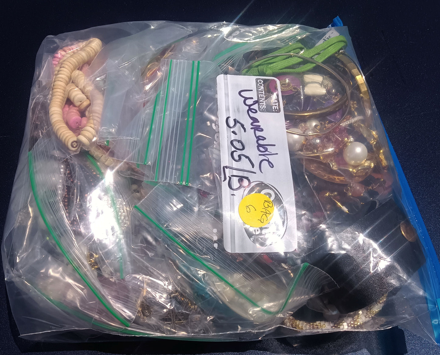Wearable Mixed Costume Jewelry Mystery Bag #6
