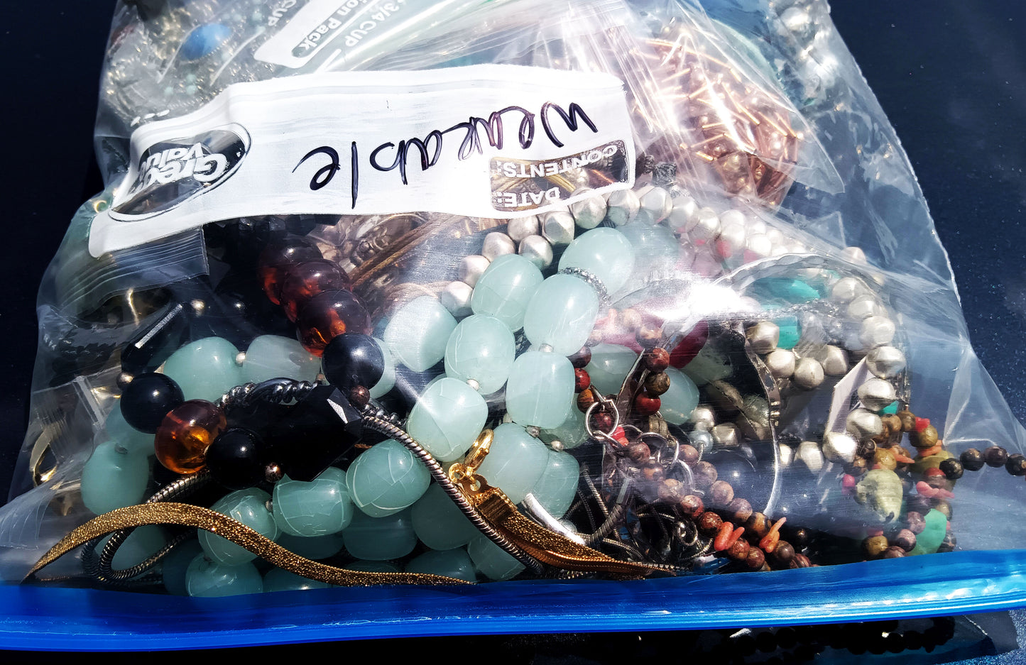 Wearable Mixed Costume Jewelry Mystery Bag #7