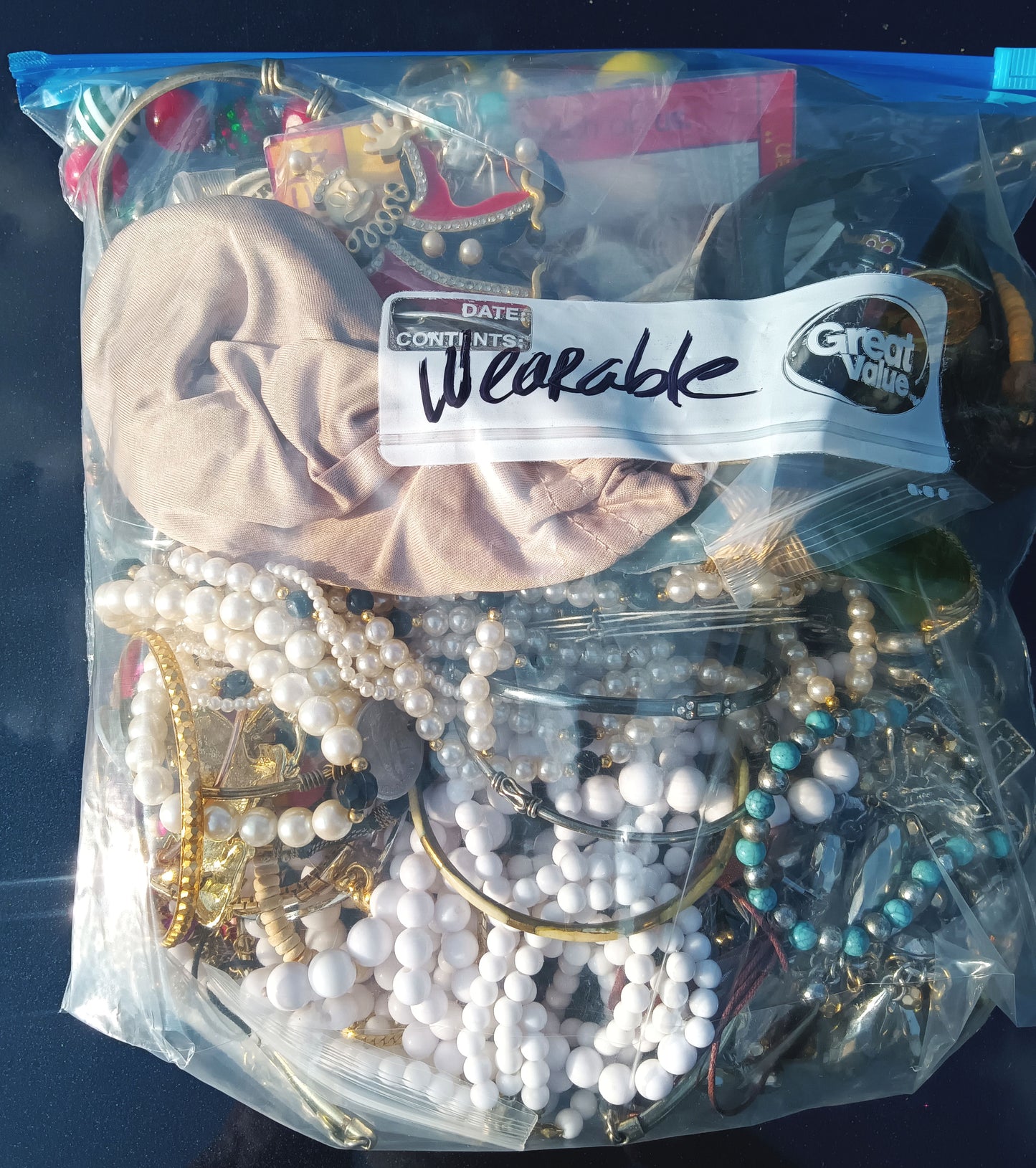 Wearable Mixed Costume Jewelry Mystery Bag #8
