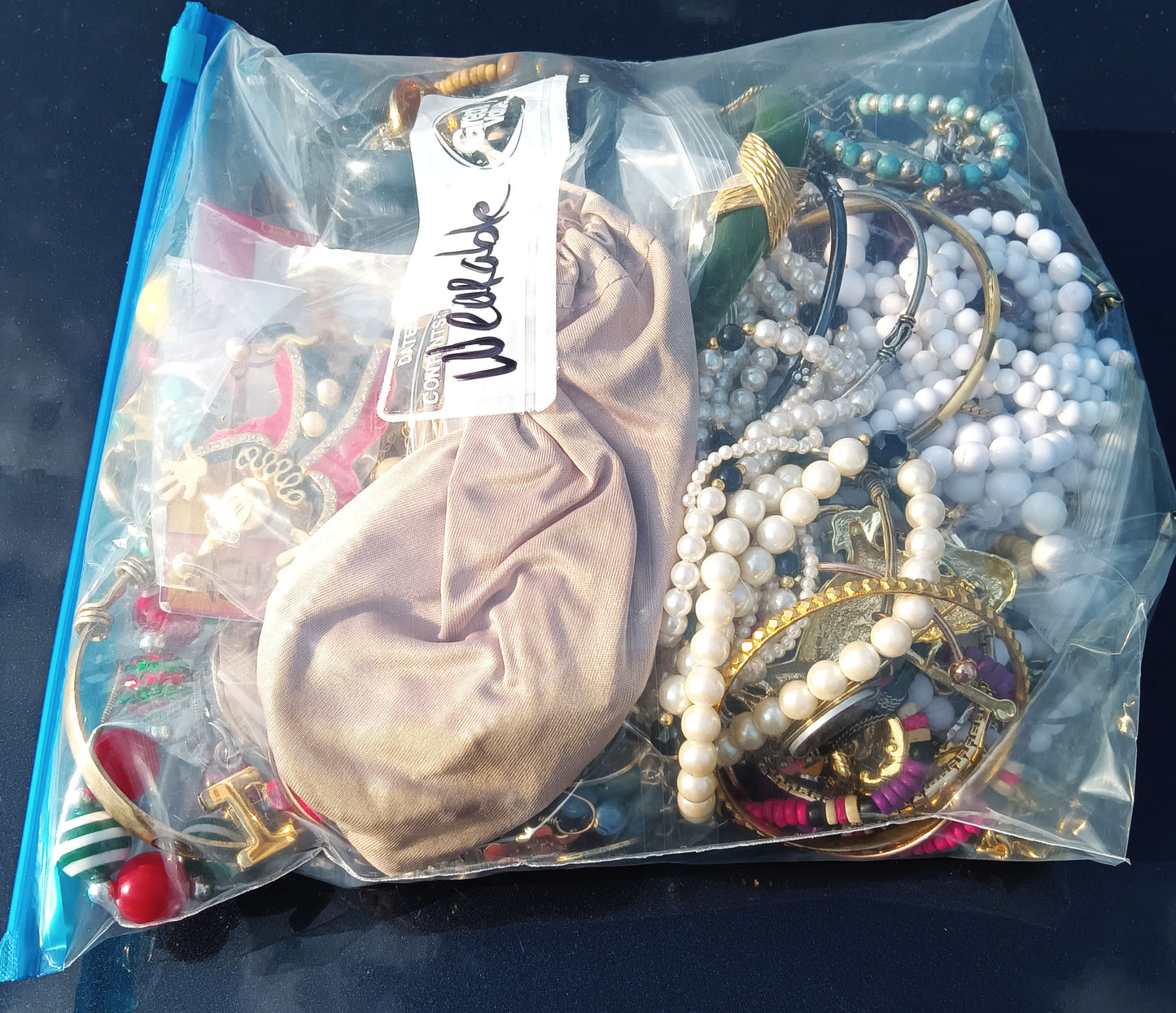 Wearable Mixed Costume Jewelry Mystery Bag #8