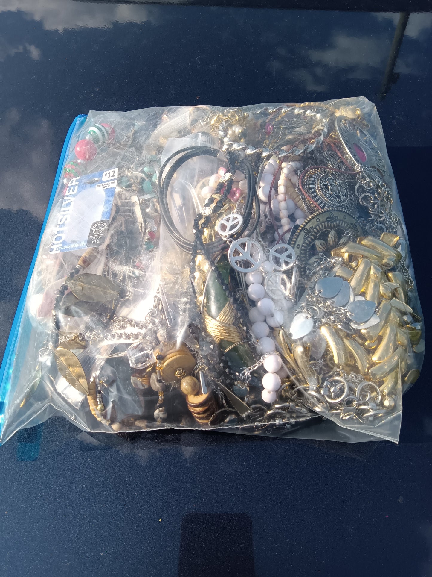 Wearable Mixed Costume Jewelry Mystery Bag #8