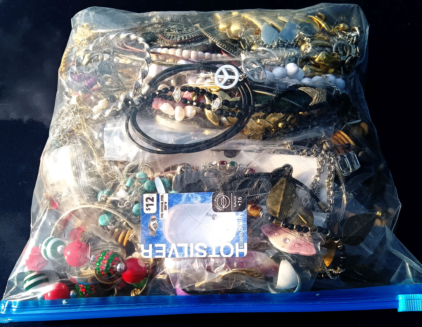 Wearable Mixed Costume Jewelry Mystery Bag #8