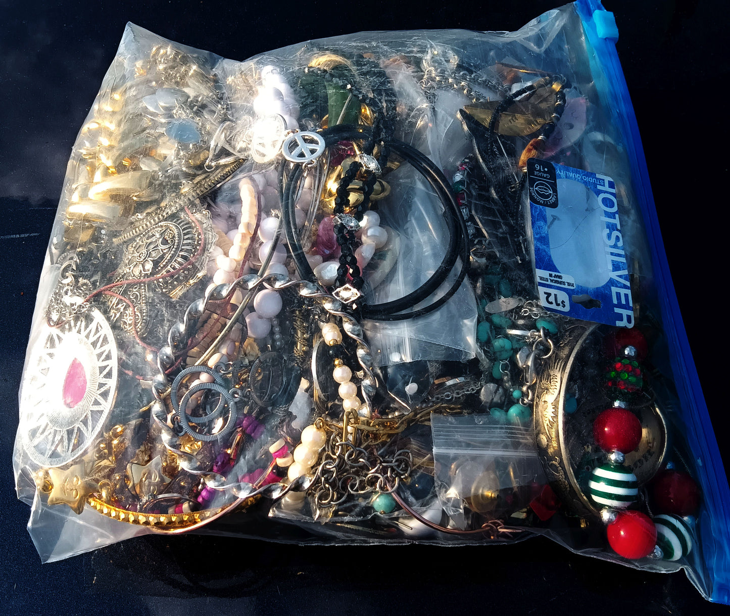 Wearable Mixed Costume Jewelry Mystery Bag #8