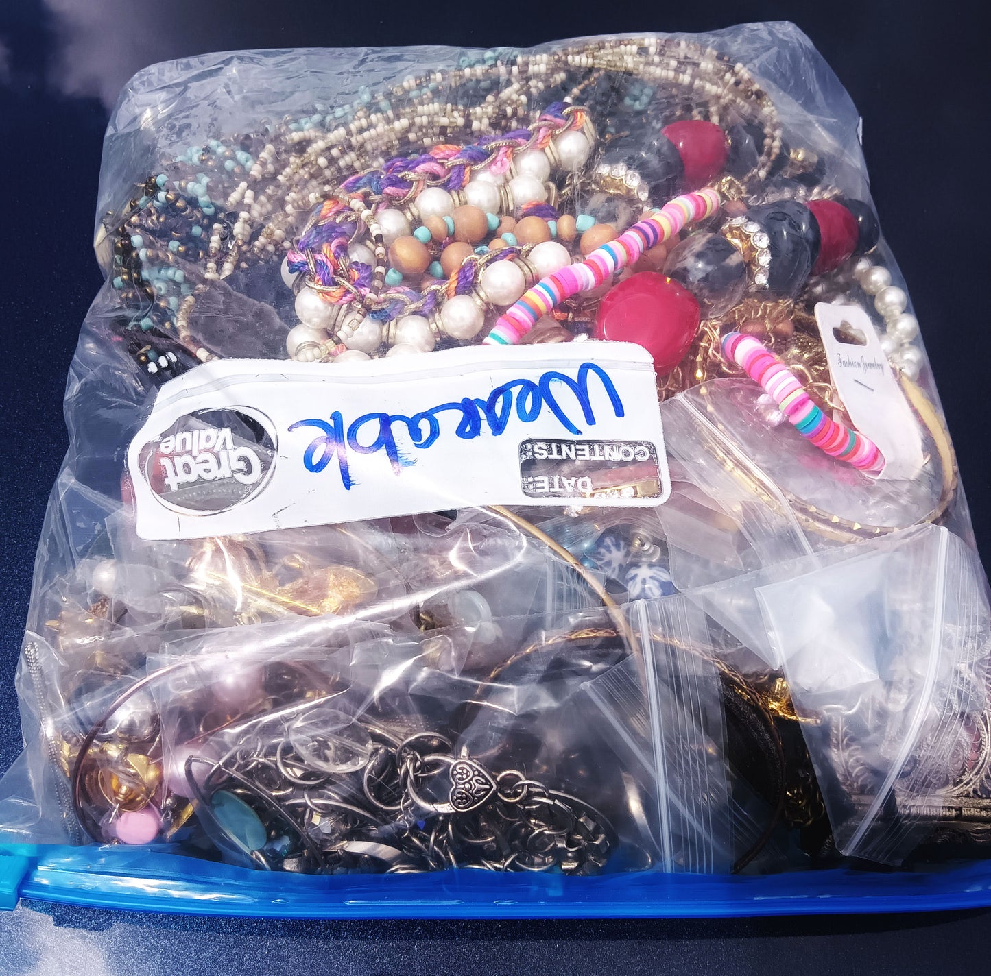 Wearable Mixed Costume Jewelry Mystery Bag #12 - 5 Pounds