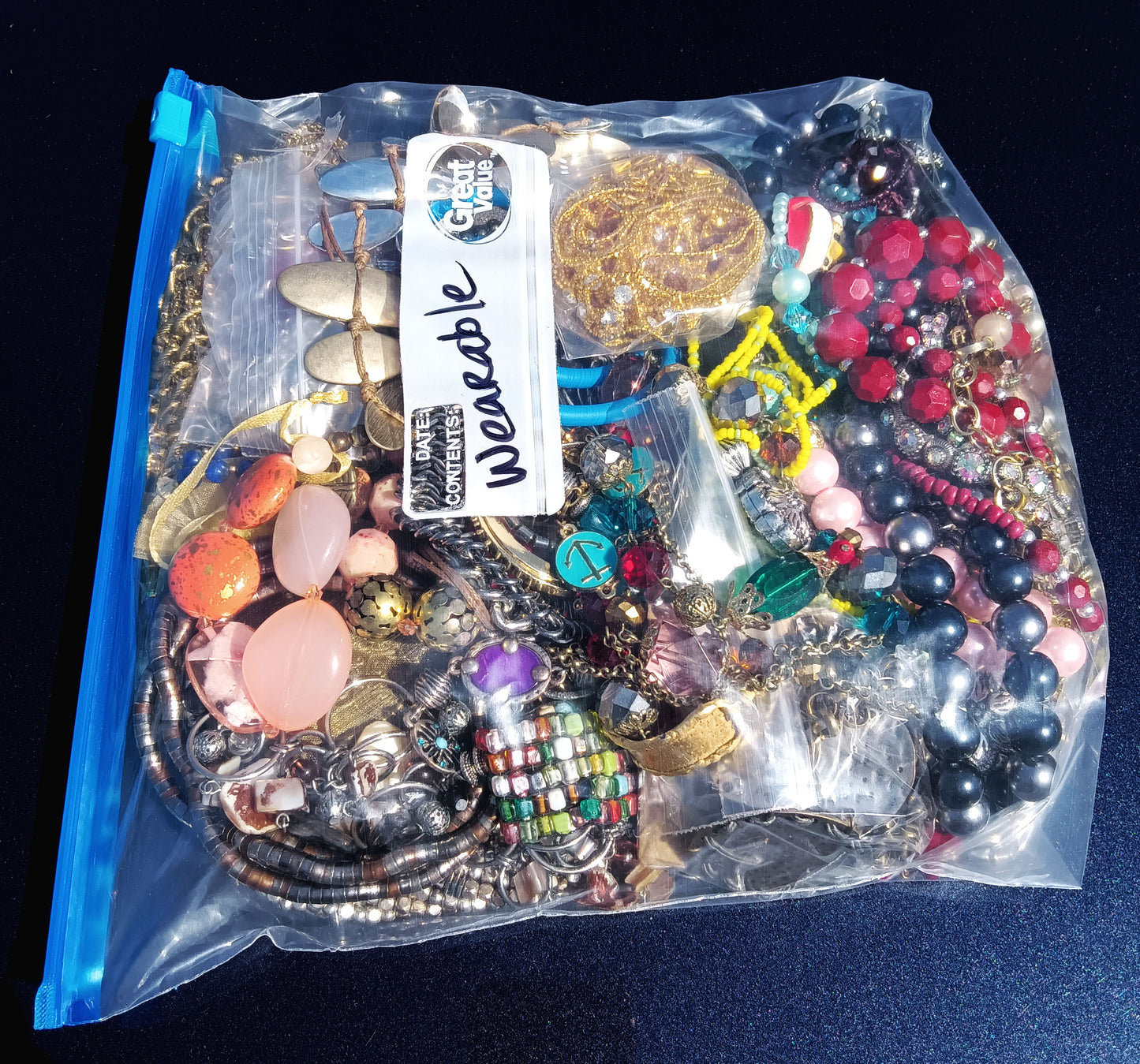 Wearable Costume Jewelry Mystery Bag #23