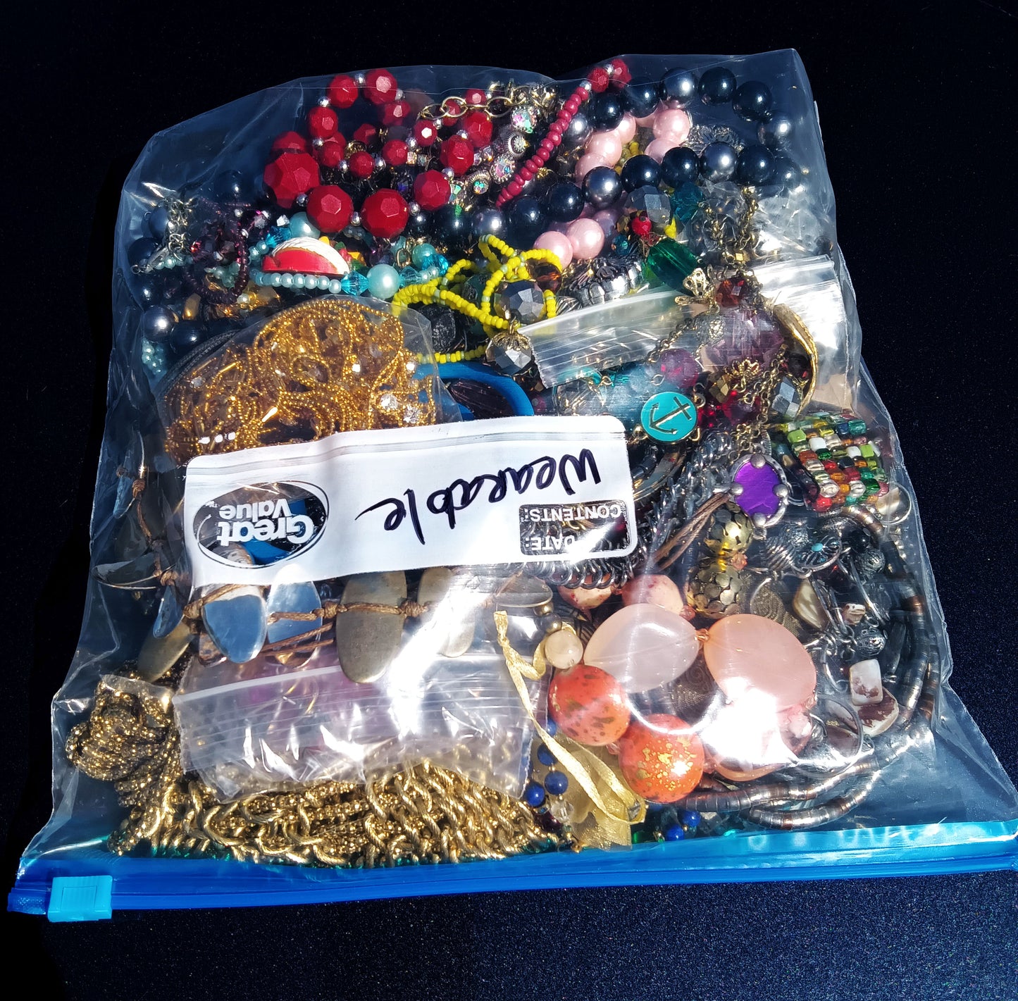 Wearable Costume Jewelry Mystery Bag #23