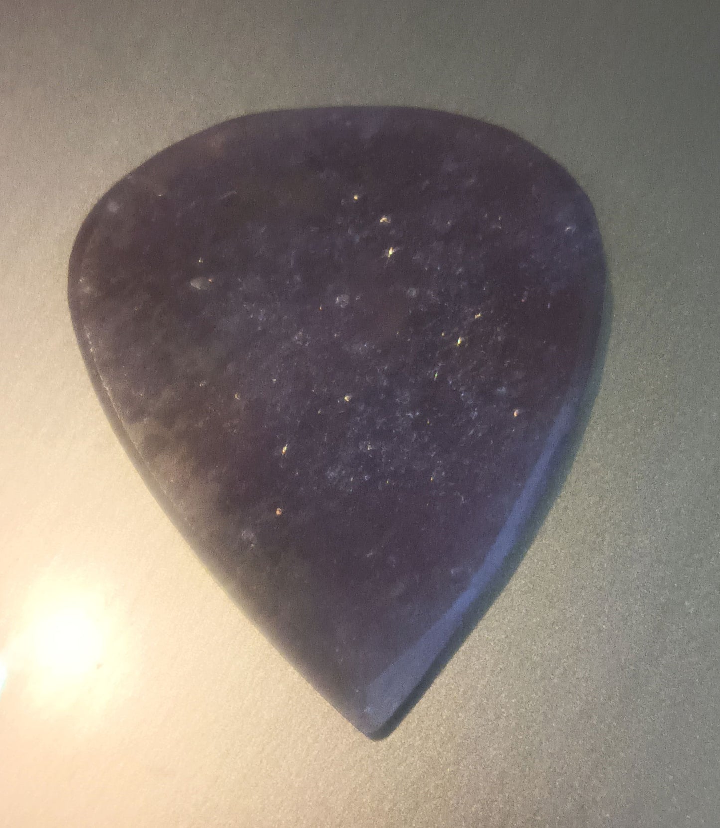 Dumortierite Metaphysical "Pick of Destiny" Guitar Pick