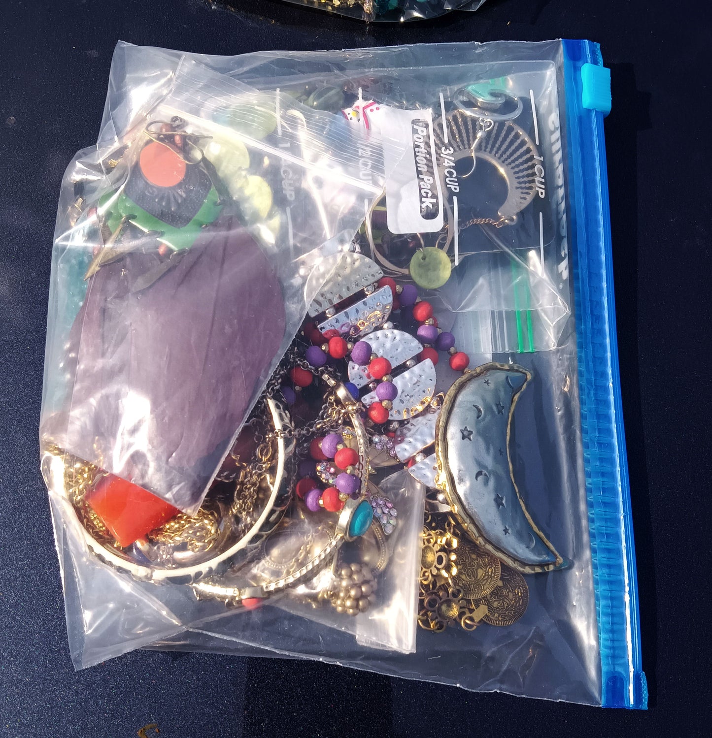 Mystery Mixed Costume Jewelry Bag - 1 Pound - No. 25