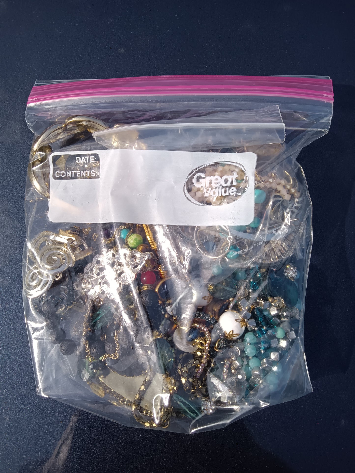 Mystery Mixed Costume Jewelry Bag - 1 Pound - No. 26