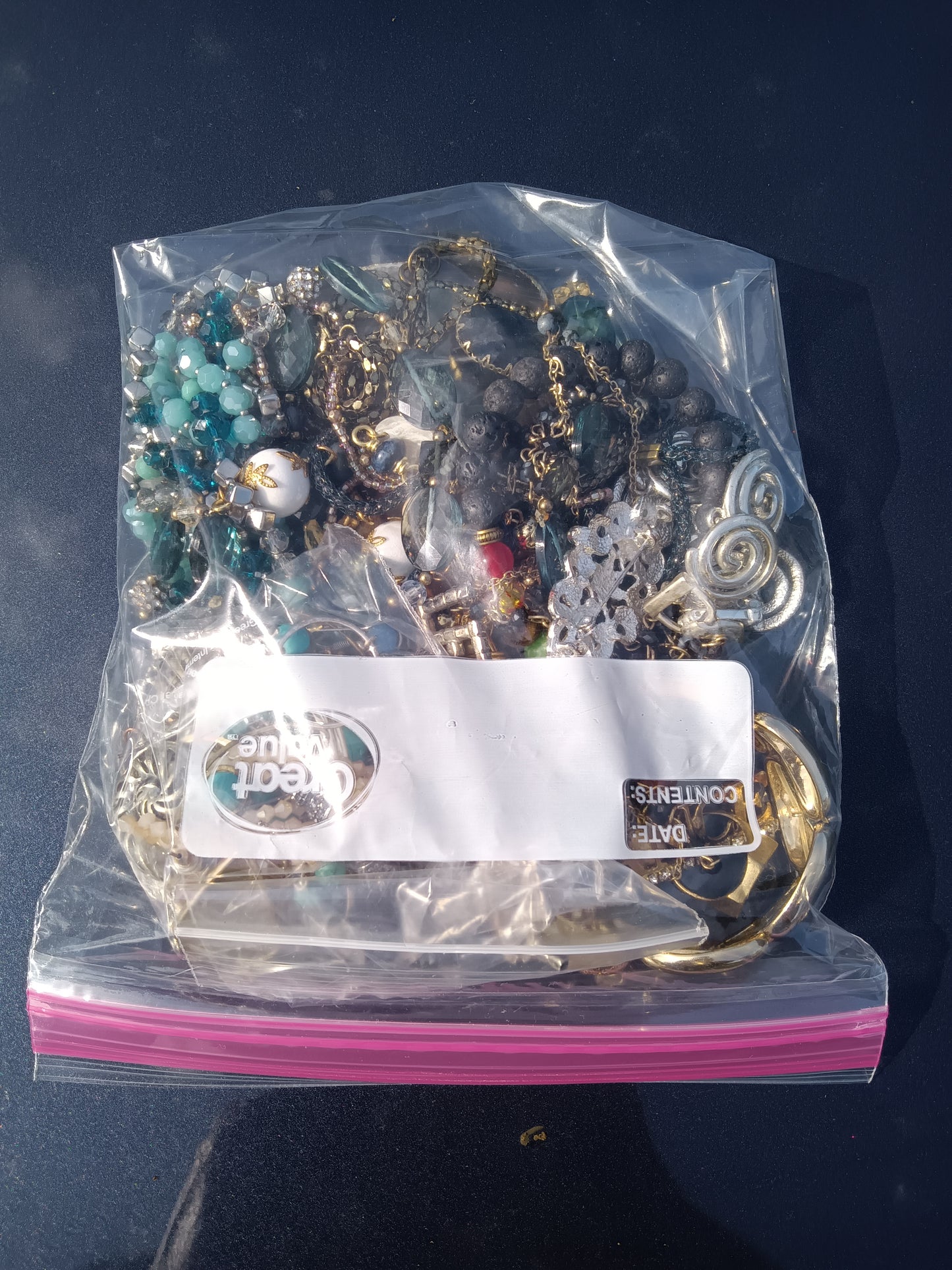 Mystery Mixed Costume Jewelry Bag - 1 Pound - No. 26