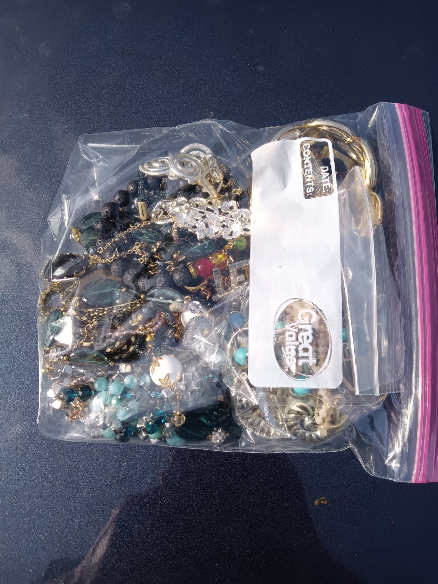 Mystery Mixed Costume Jewelry Bag - 1 Pound - No. 26