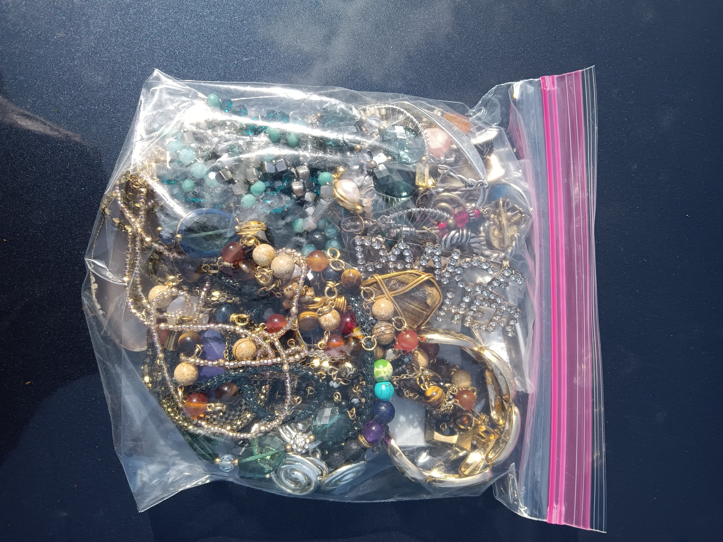 Mystery Mixed Costume Jewelry Bag - 1 Pound - No. 26