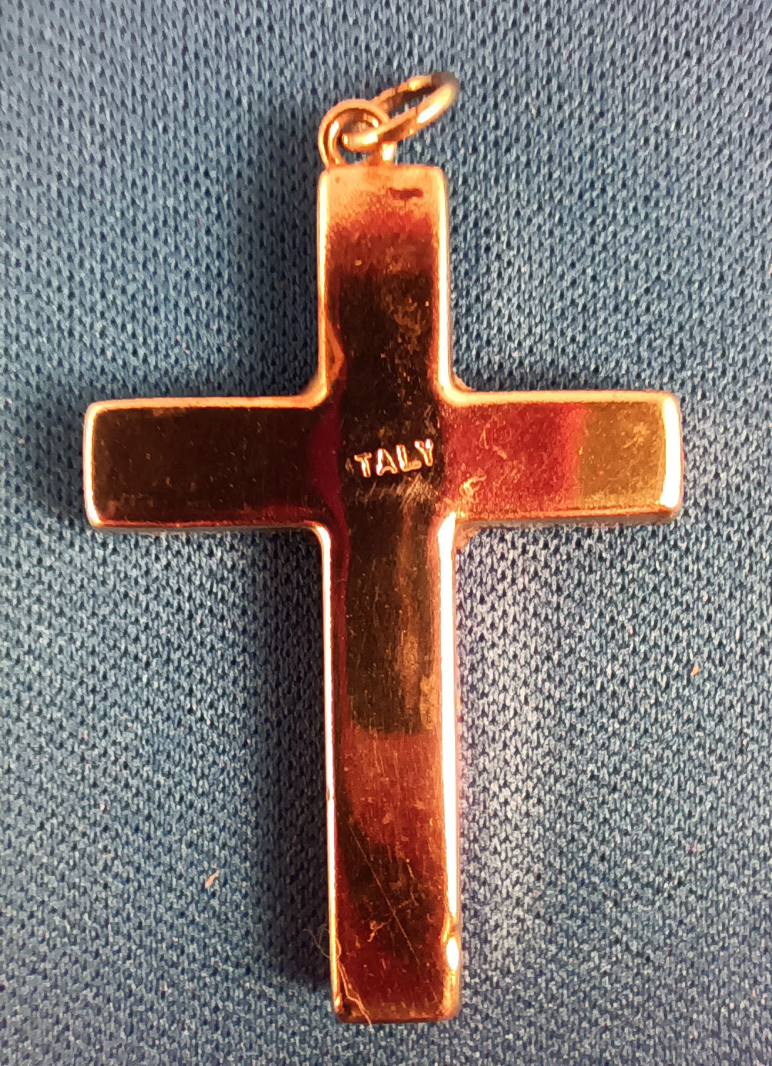 Micro-mosaic Cross Pendant