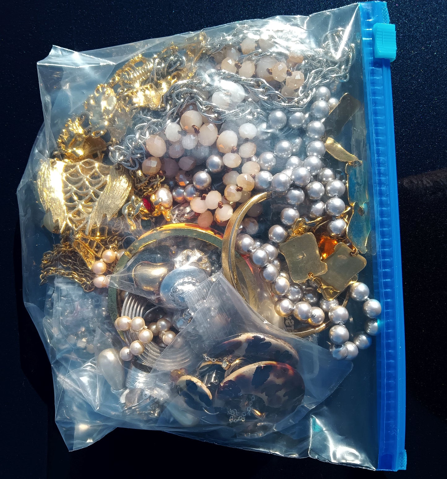 Vintage Costume Jewelry Mystery Bags – 1 pound