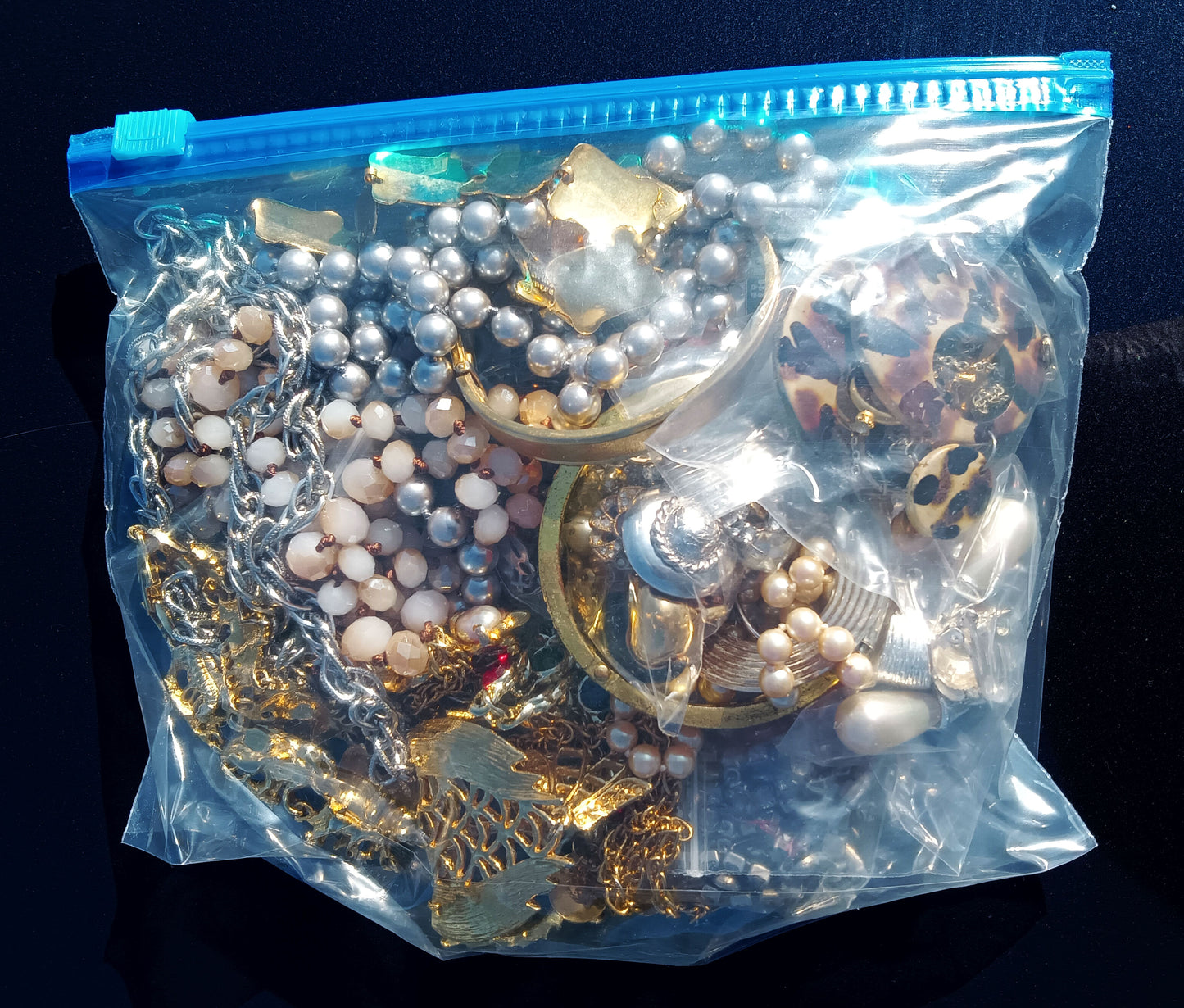 Vintage Costume Jewelry Mystery Bags – 1 pound