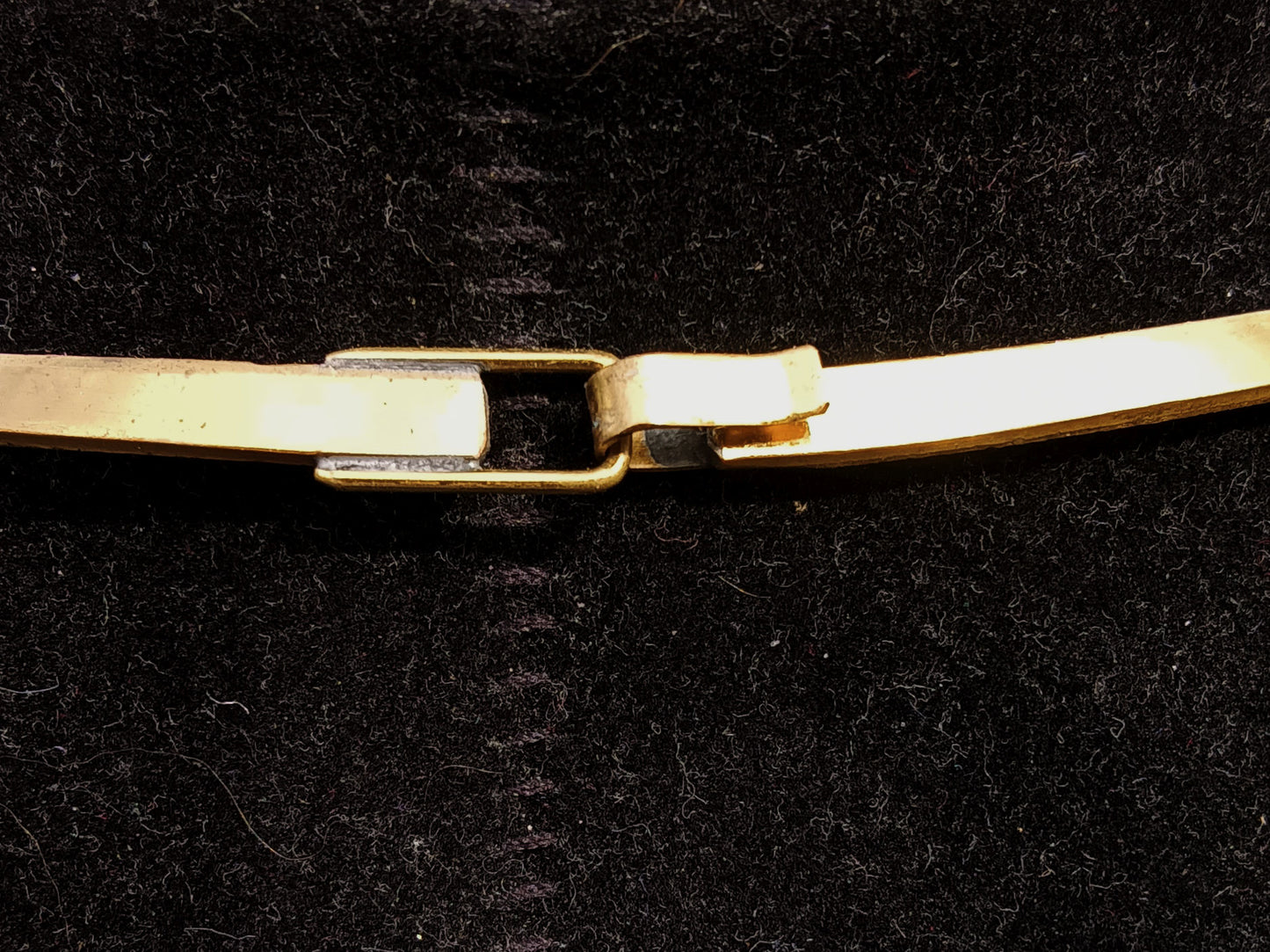 Vintage Mid Century Modernist Necklace Choker in the Style of Richard Kaish - Modern Artisan Studio Jewelry - Unsigned
