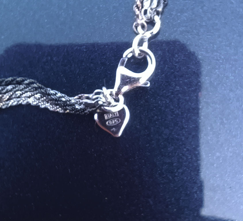 Karizia SPA 4-Strand 925 Italy Necklace