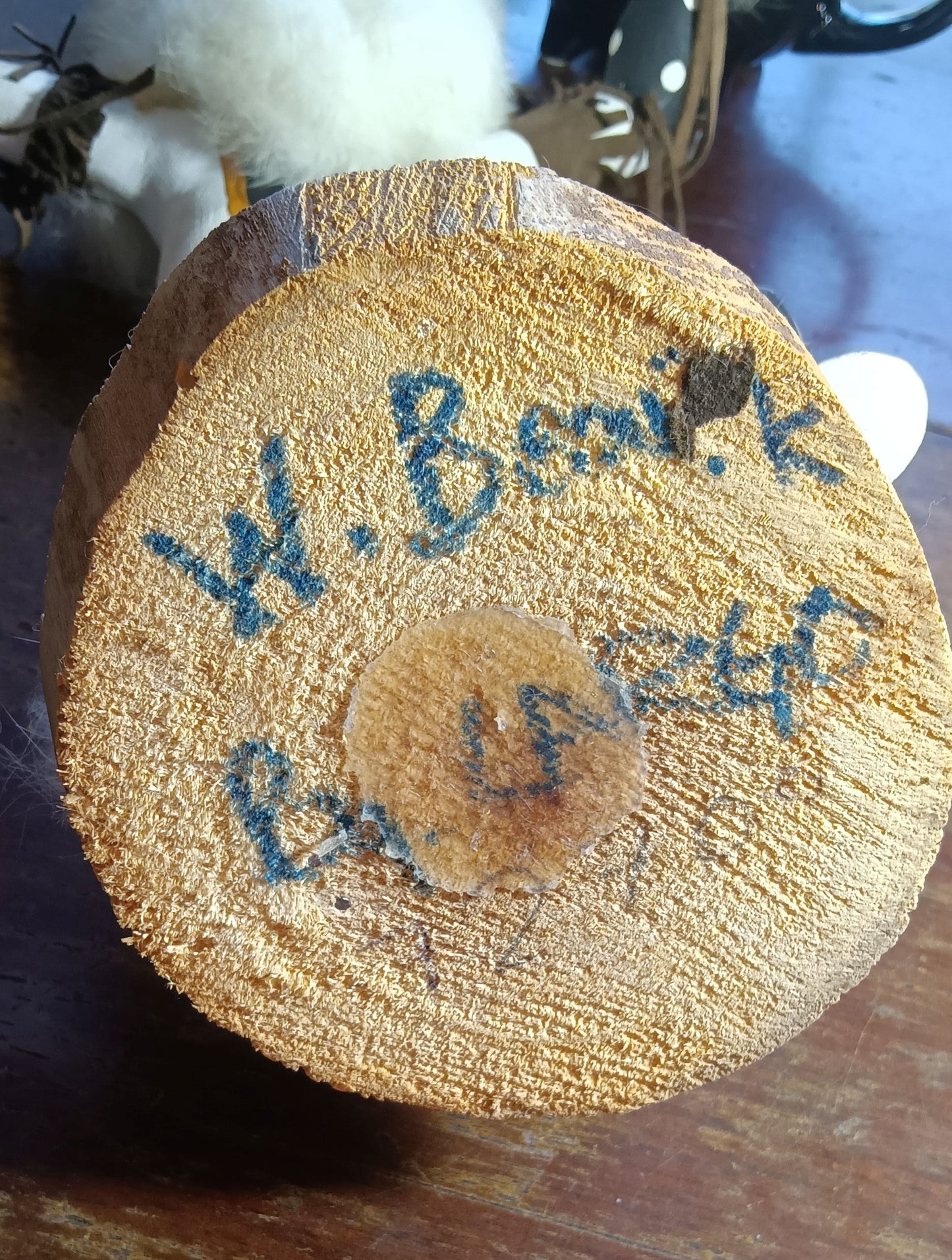 Bear Kachina – Hon Kachina; Dancing; Hopi; Signed by F. Largo