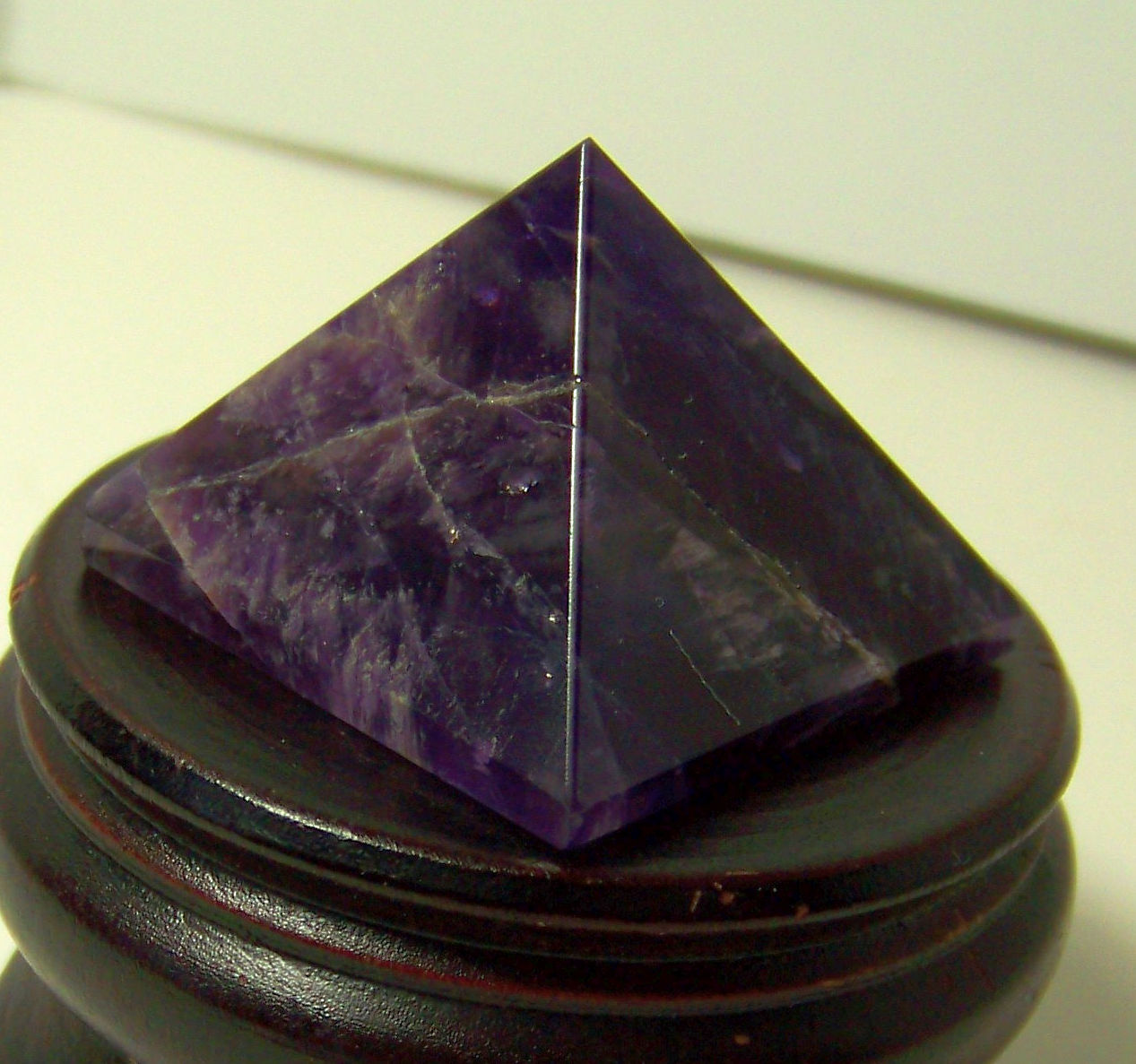 Amethyst Pyramids