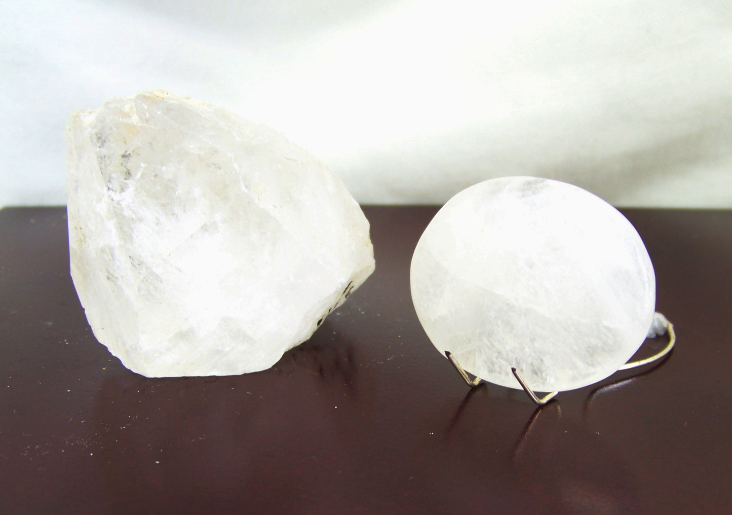 Worry Stone - White Quartz