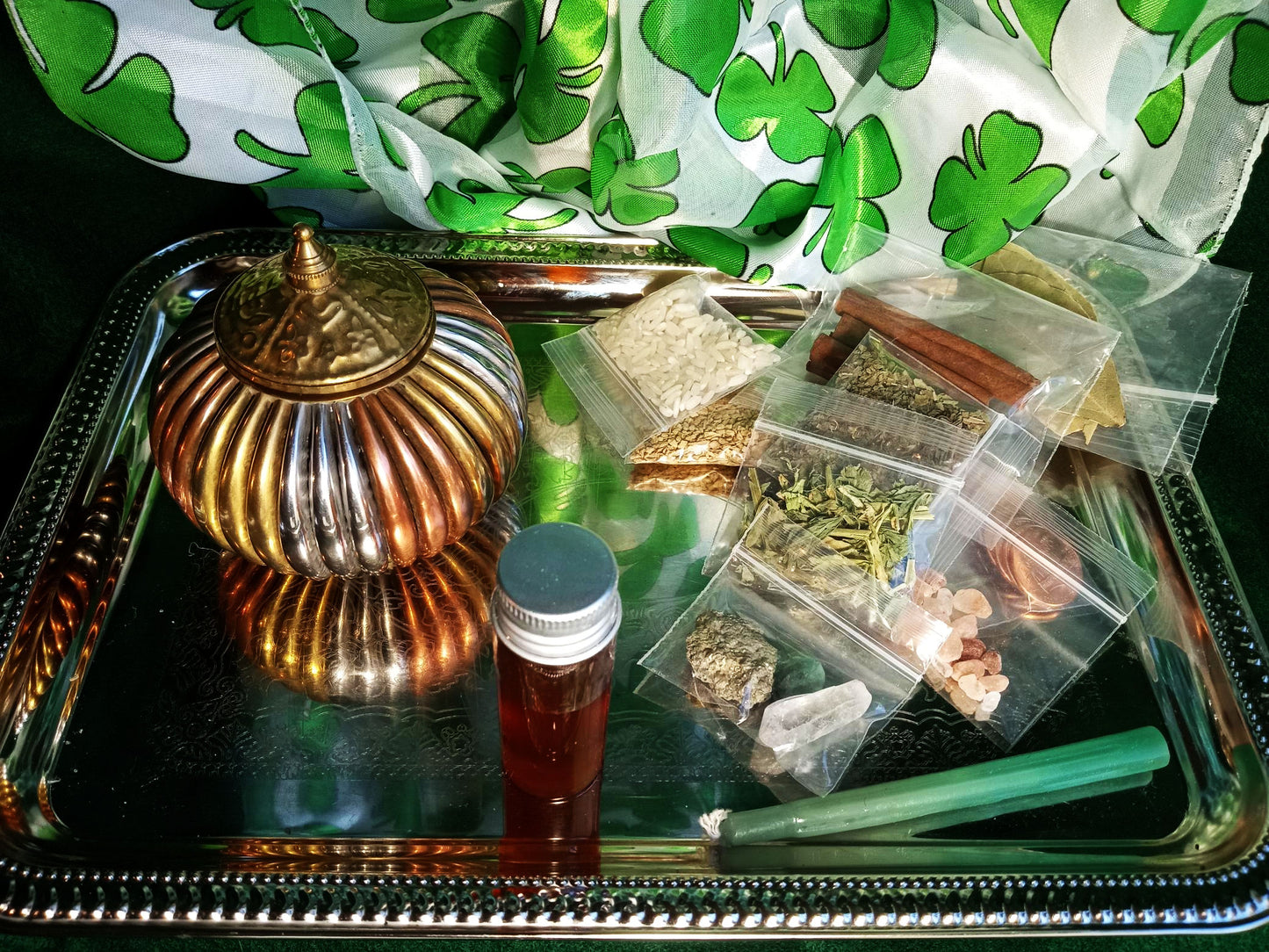 Prosperity/Abundance Spell Jar - 3 inch