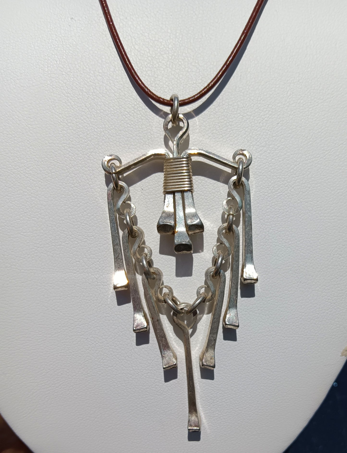 Horseshoe Nail "Warrior" Necklace