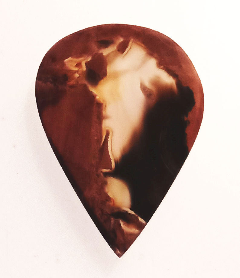 Translucent Agate Metaphysical Guitar Pick