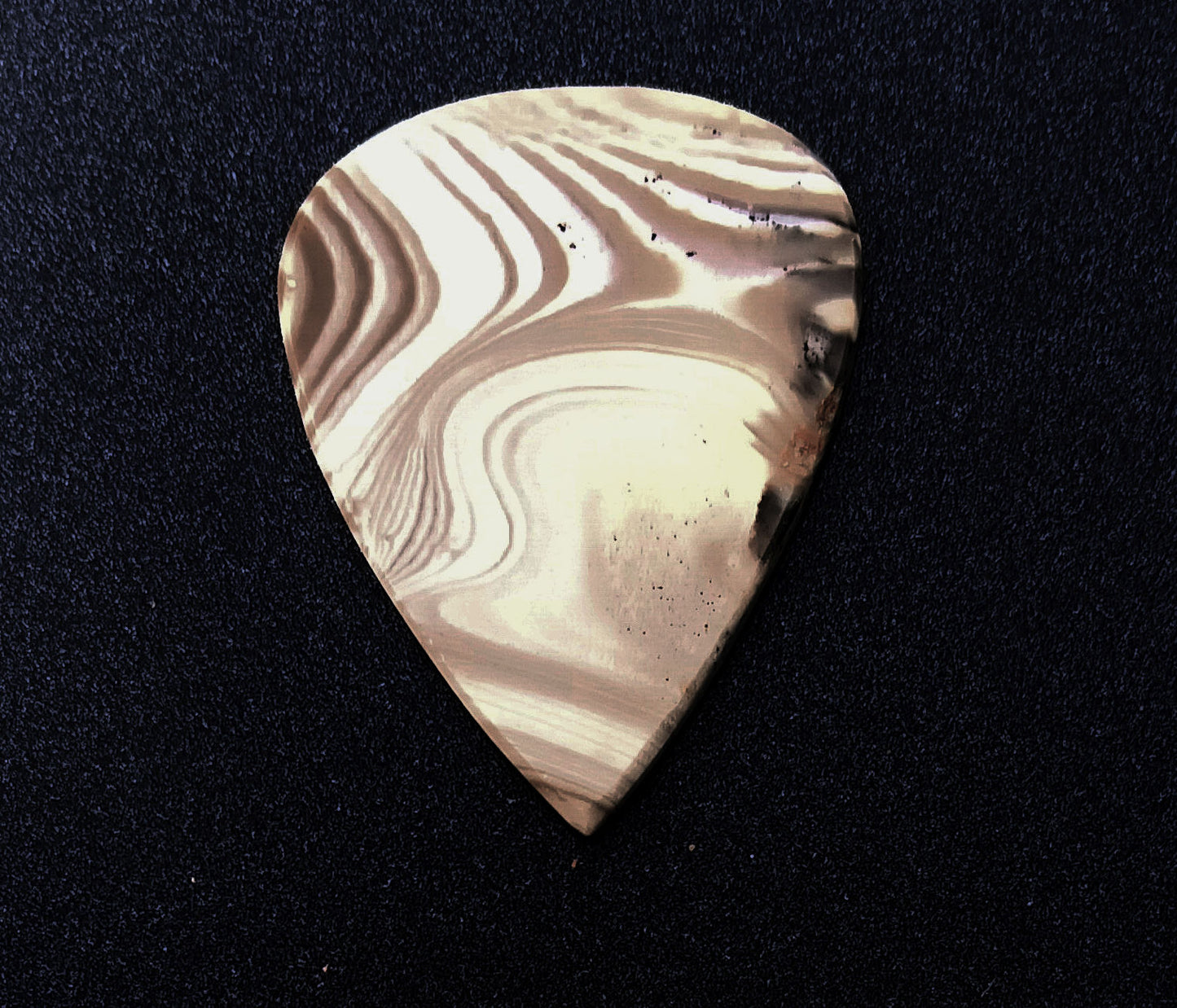 Australian Ribbon Stone Metaphysical Guitar Pick