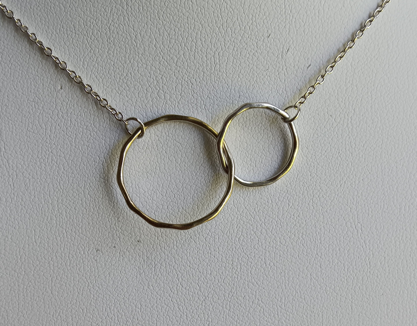 Dainty Mother and Daughter/Infinity Necklace