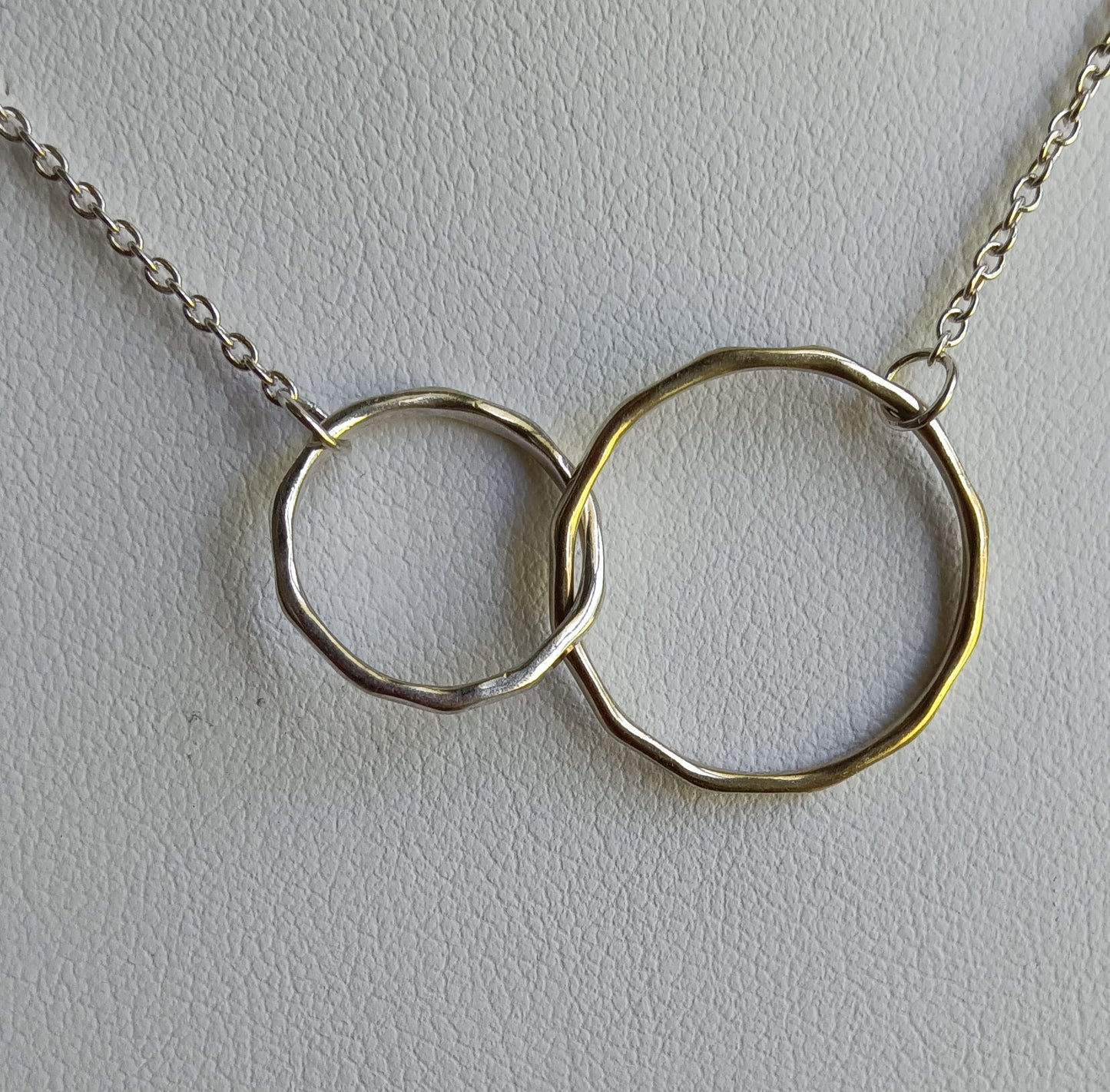 Dainty Mother and Daughter/Infinity Necklace