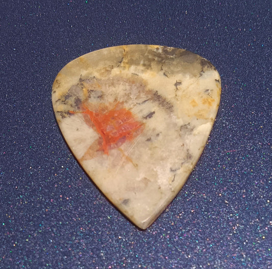 Coprolite (Fossilized Dinosaur Feces) Metaphysical “Pick of Destiny” Guitar Pick