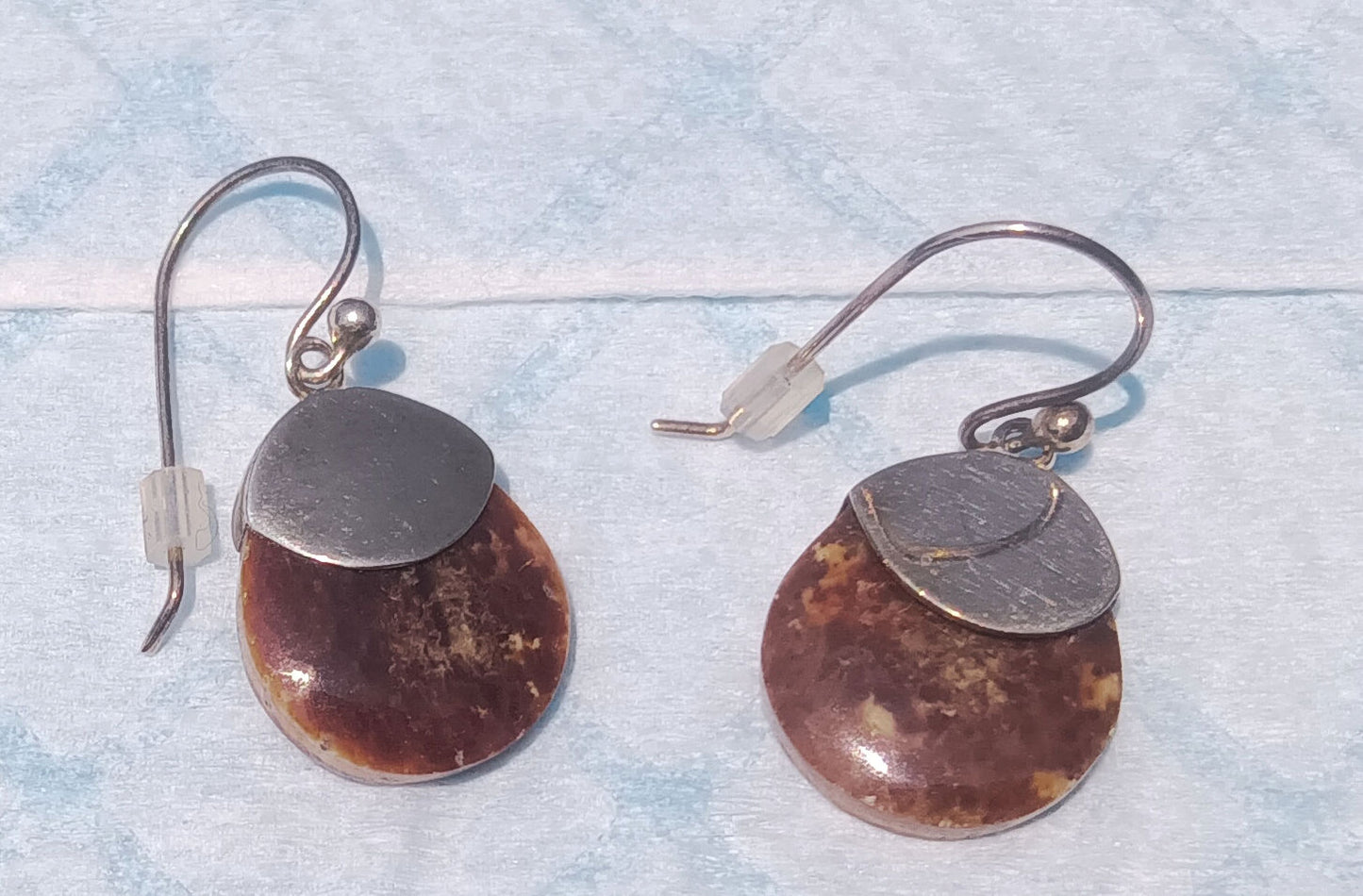 Brown Mountain Jade Earrings from North Carolina