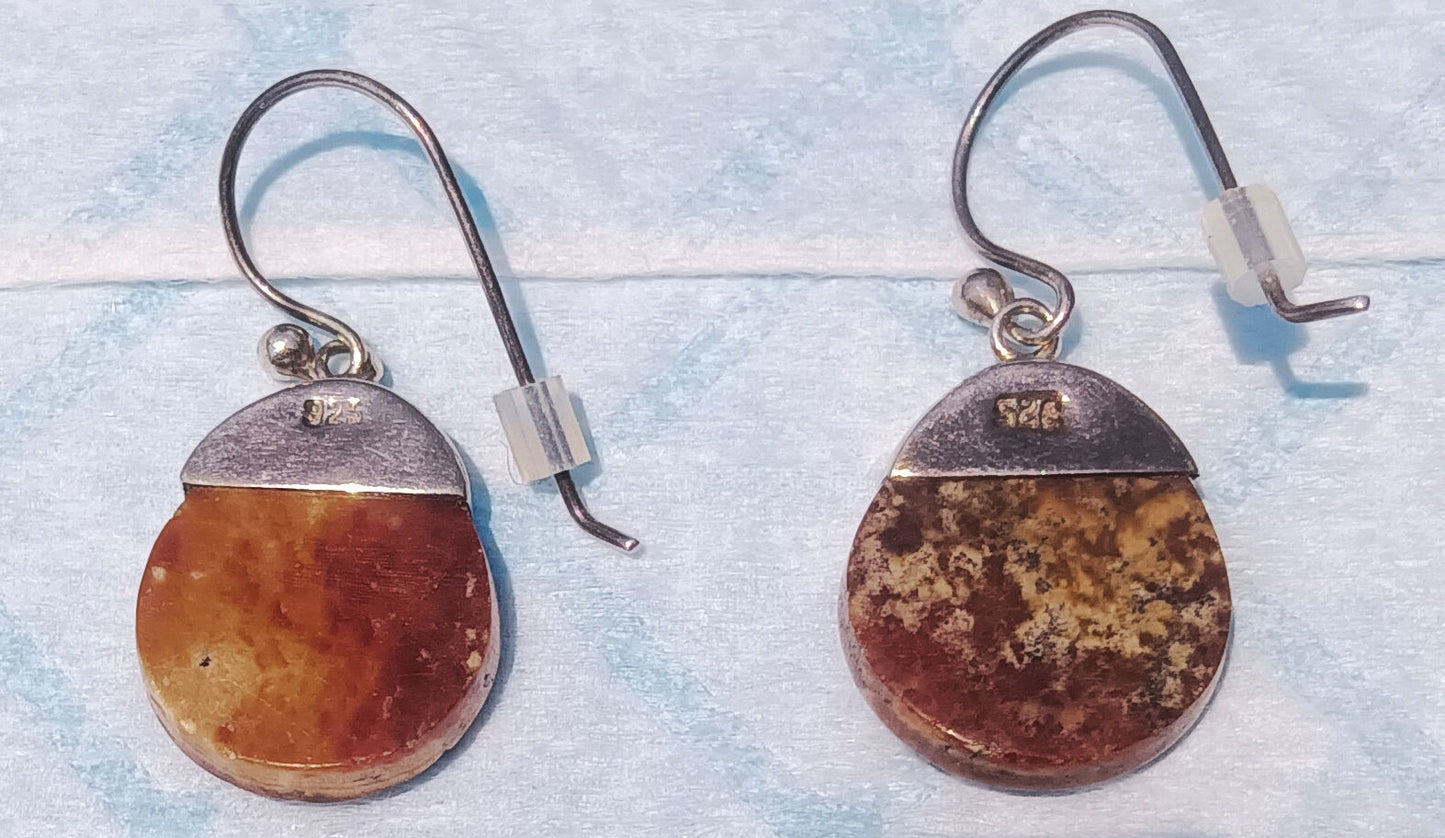 Brown Mountain Jade Earrings from North Carolina