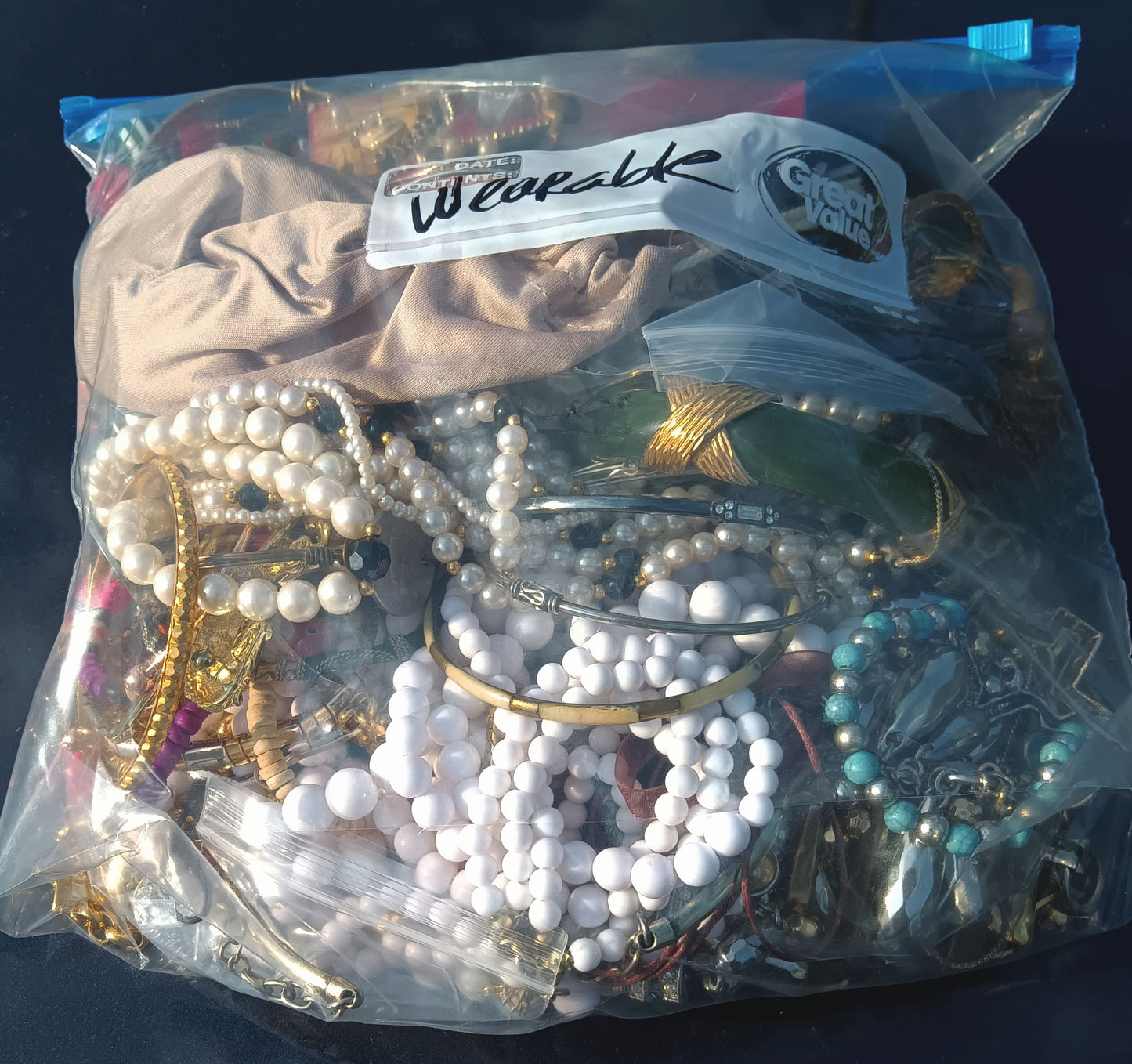 Wearable Mixed Costume Jewelry Mystery Bag #8