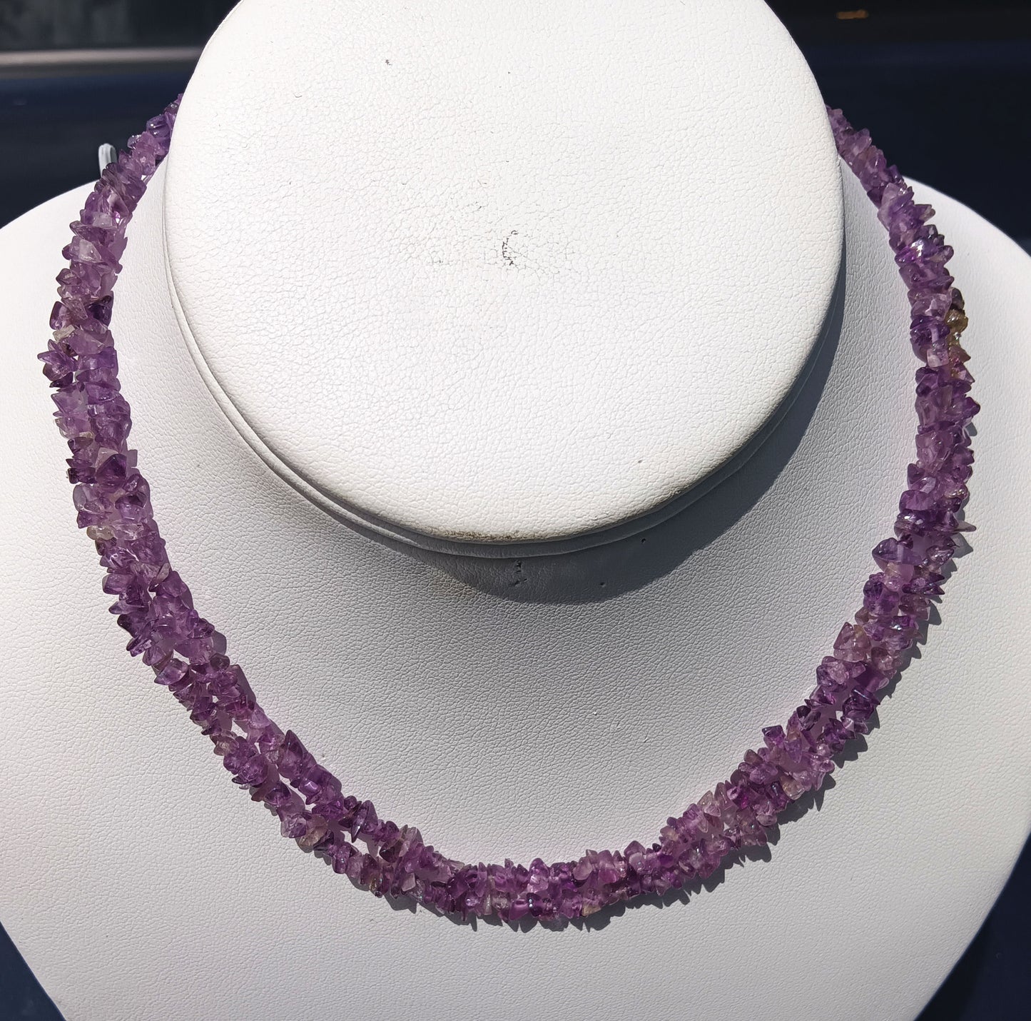 Amethyst Chip Necklace