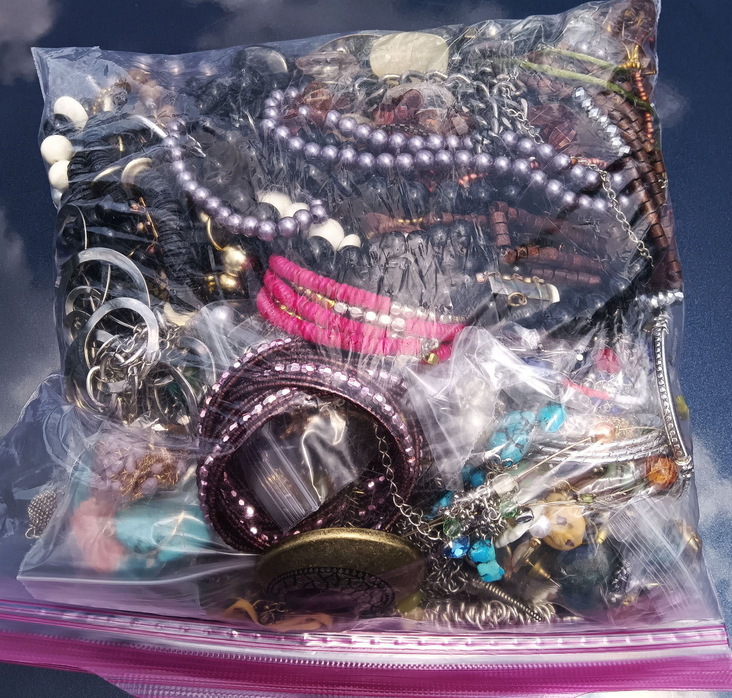 Wearable Mixed Costume Jewelry Mystery Bag #10