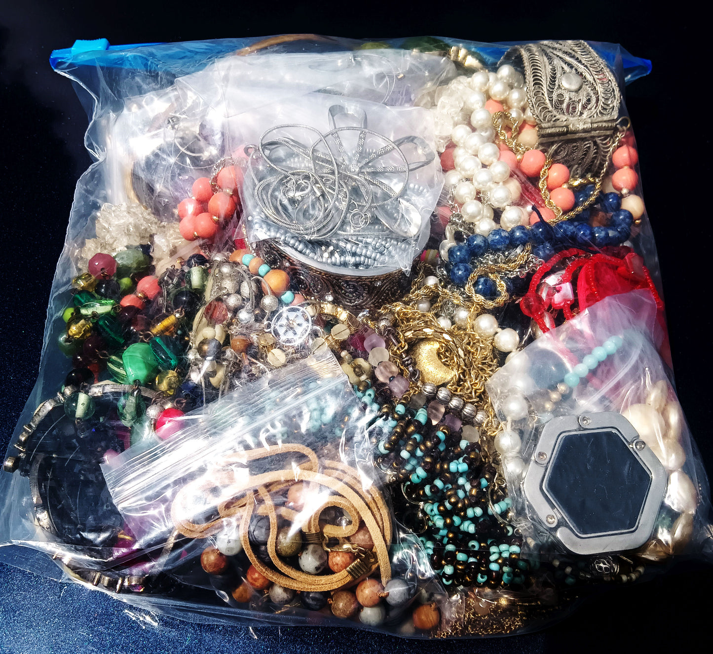 Wearable Mixed Costume Jewelry Mystery Bag #12 - 5 Pounds