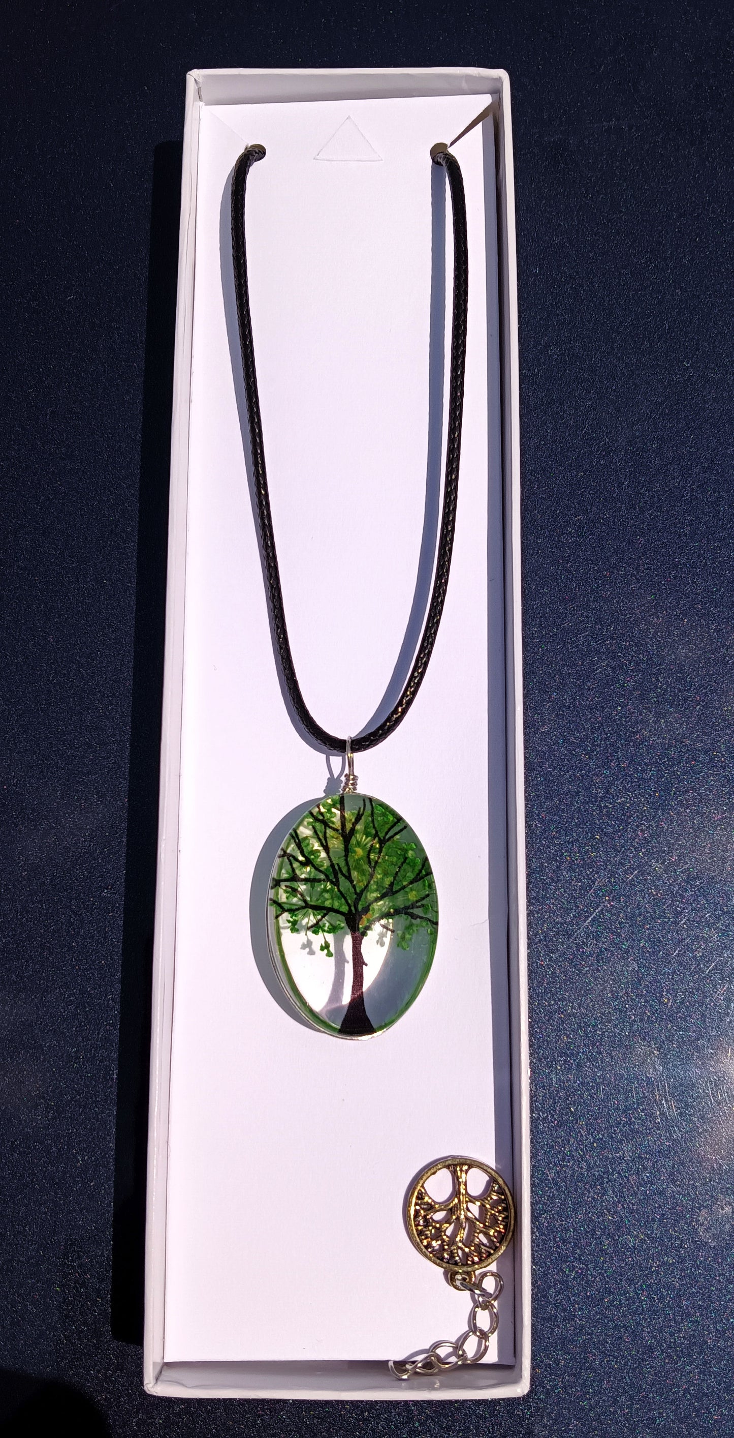 Tree of Life in Glass Necklace