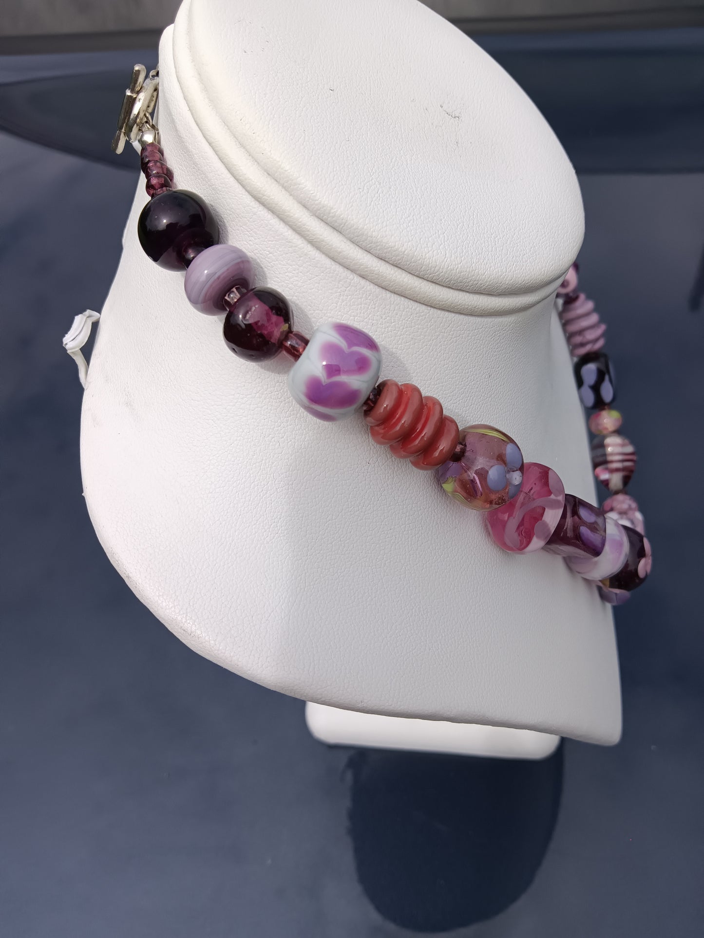 Lampworked Bead Necklace