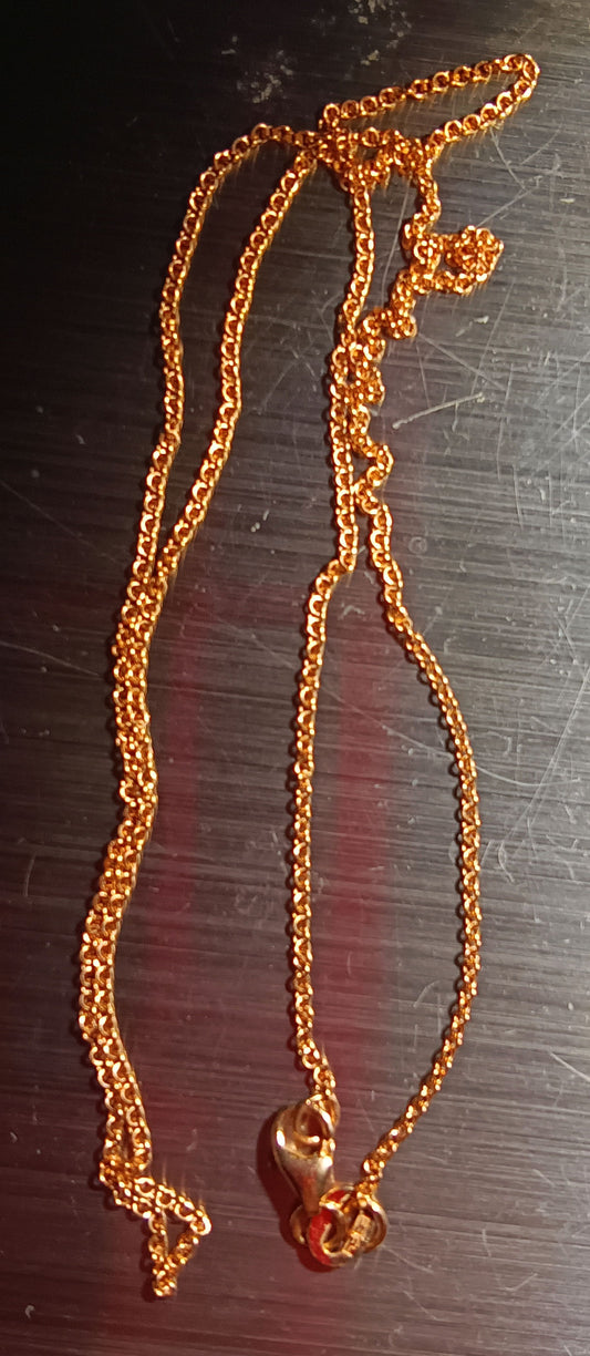 Effy 14K Rose Gold 0.7mm 18" Cable Chain