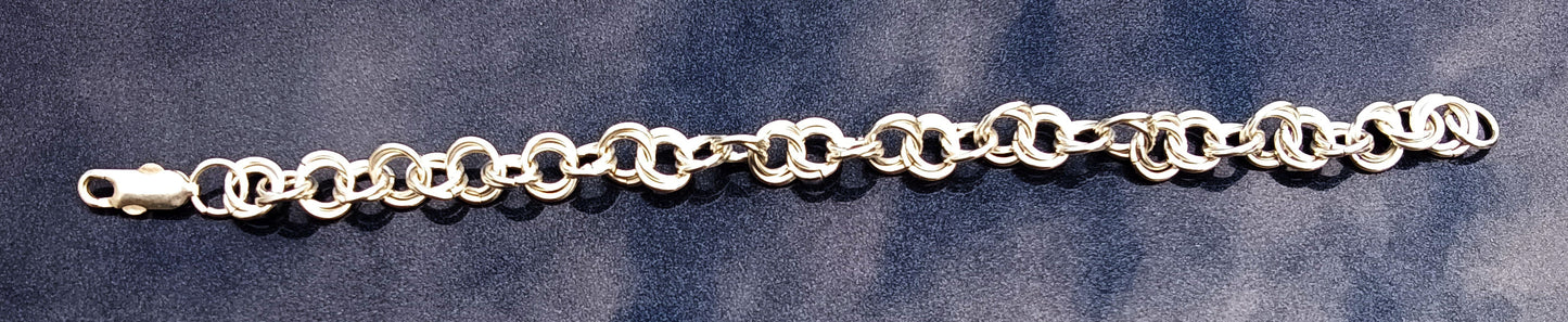 Silver Ring Bracelet