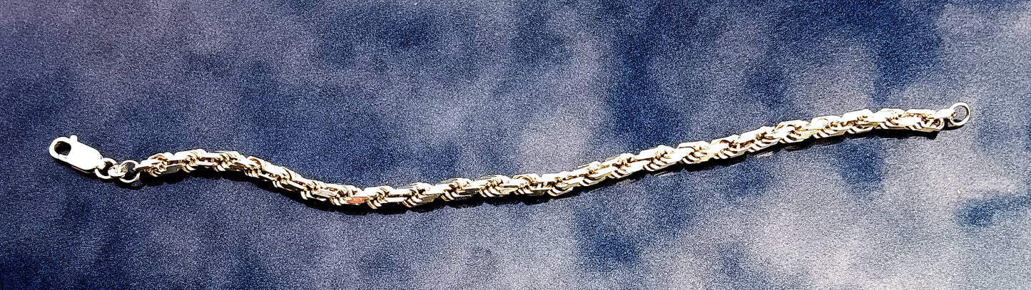 Silver Ring Bracelet