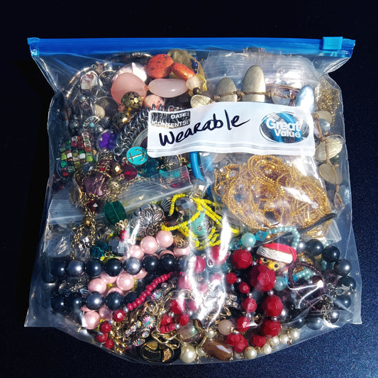 Wearable Costume Jewelry Mystery Bag #23
