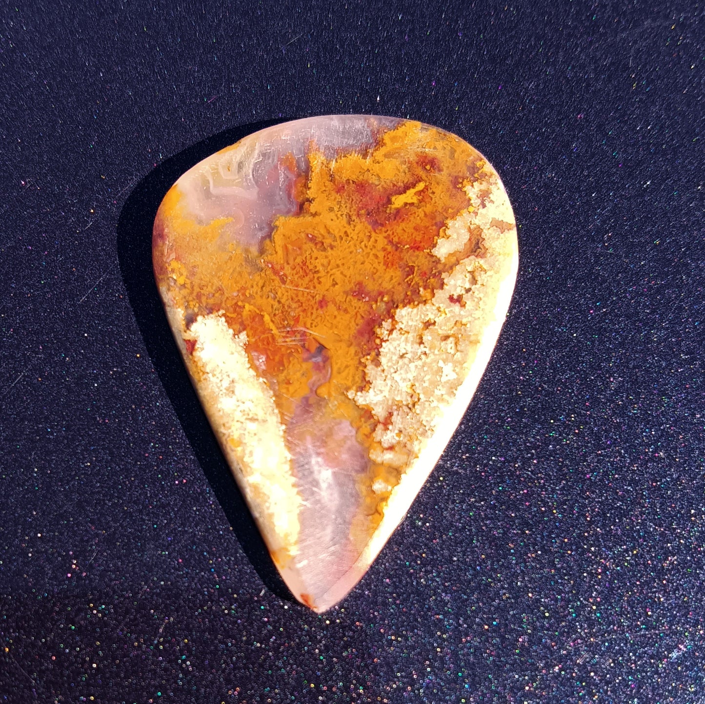 Plume Agate Guitar Pick