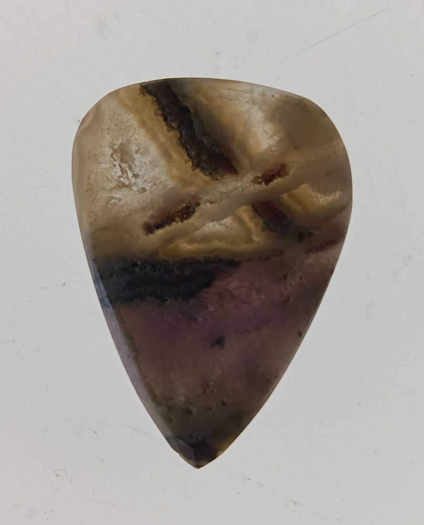 Gray/Brown Semi-translucent Guitar Pick